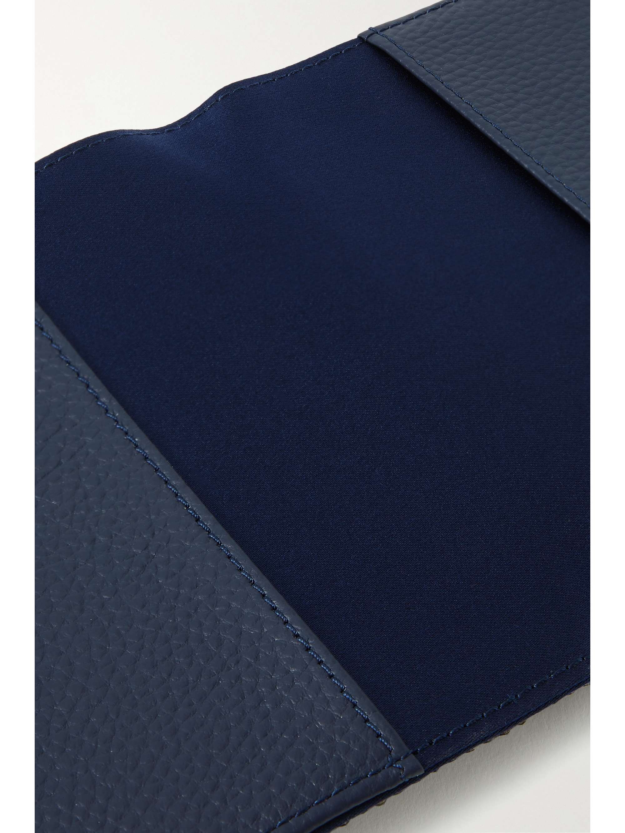 JUDITH LEIBER COUTURE Crystal-embellished leather passport holder