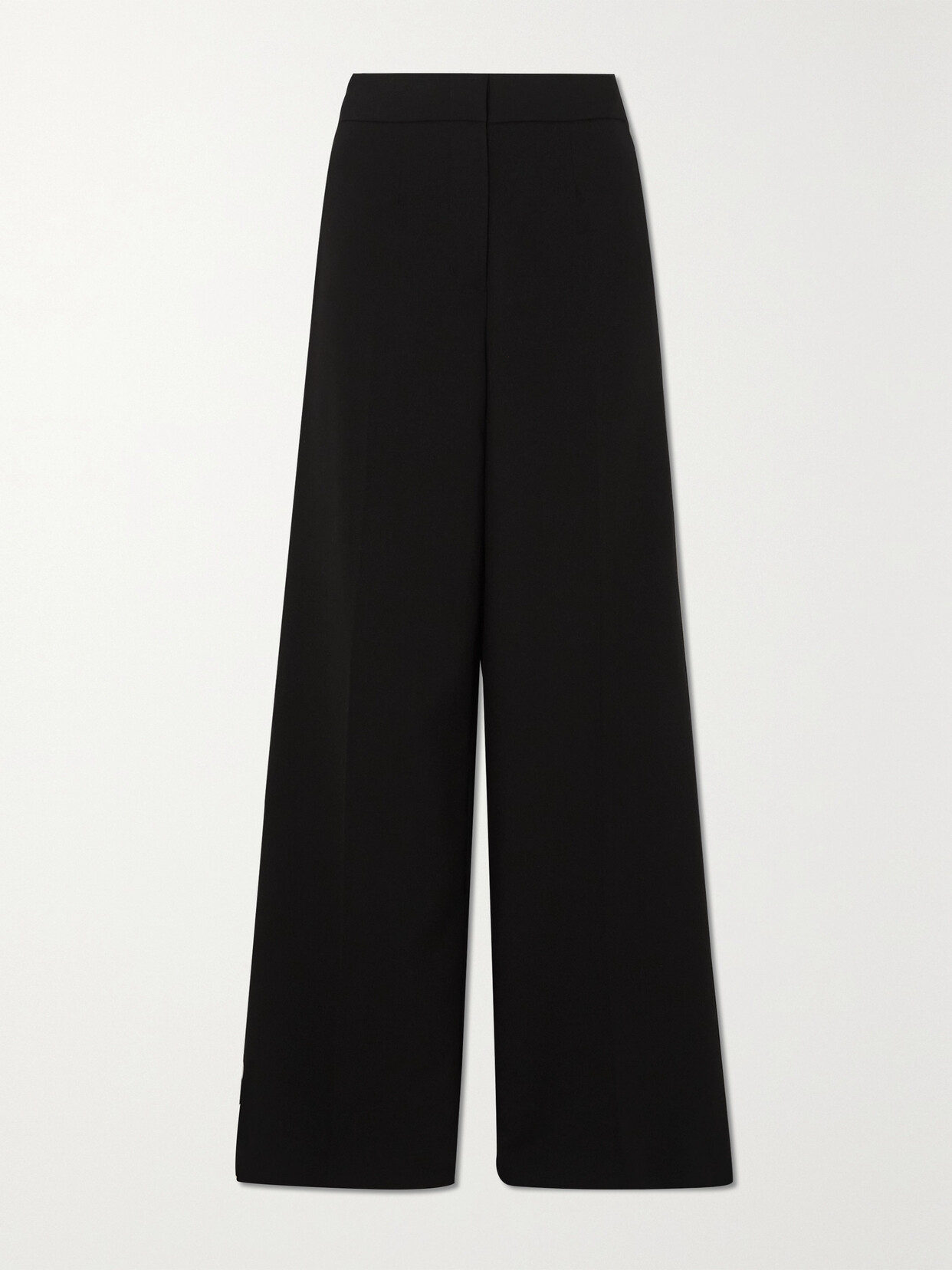 Holzweiler - Ella Crepe Wide-leg Pants - Black