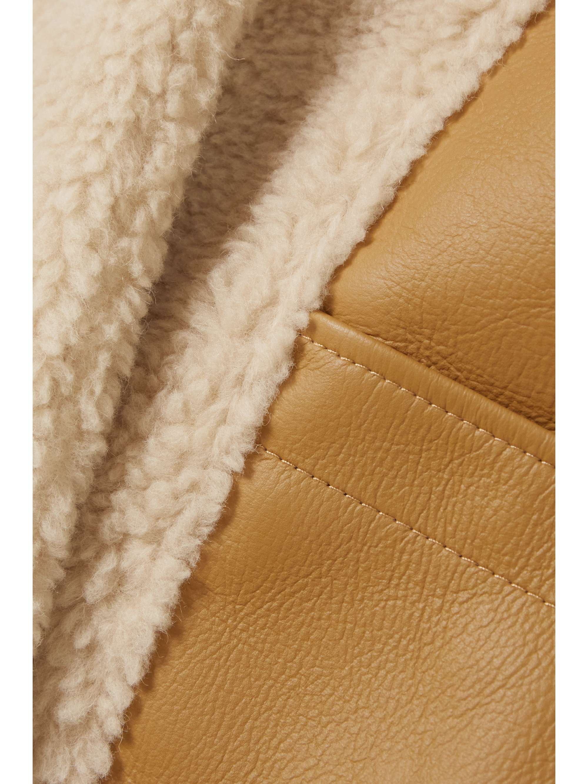 A.L.C. Sutton paneled faux shearling gilet