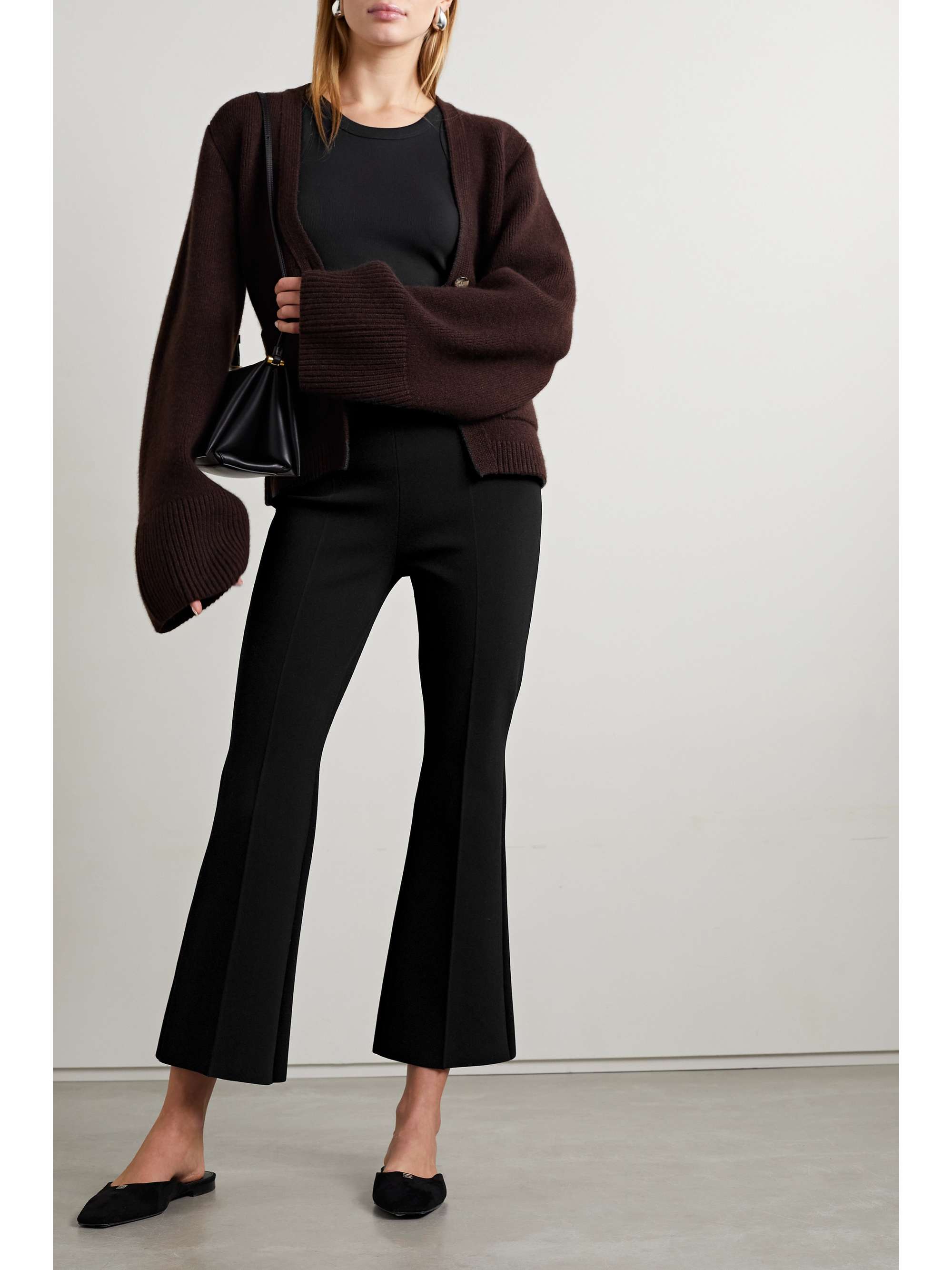 A.L.C. Brooklyn stretch-jersey flared pants
