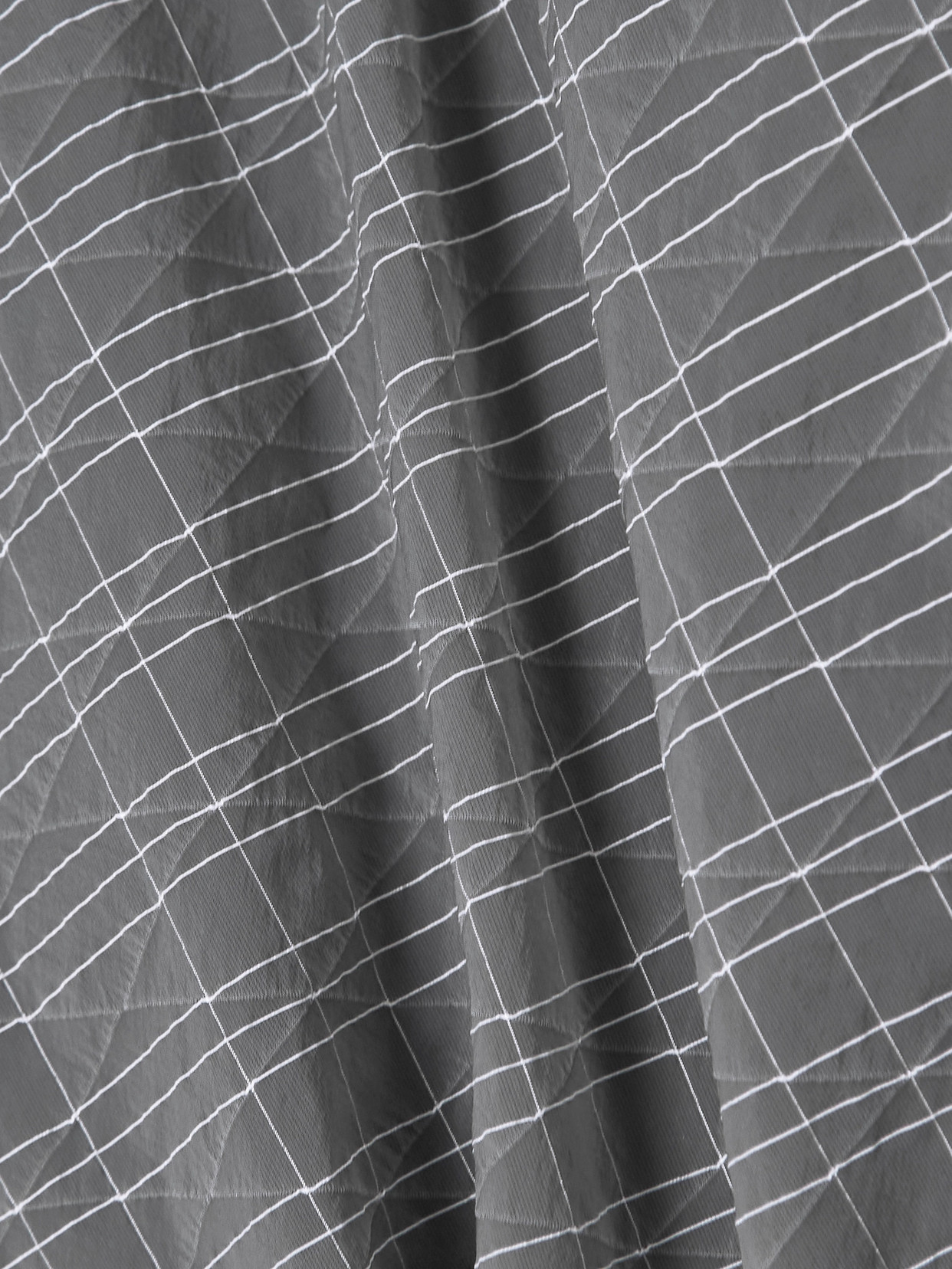 Mcq Alexander Mcqueen - Long Now Matelassé Checked Shell Mini Wrap Skirt