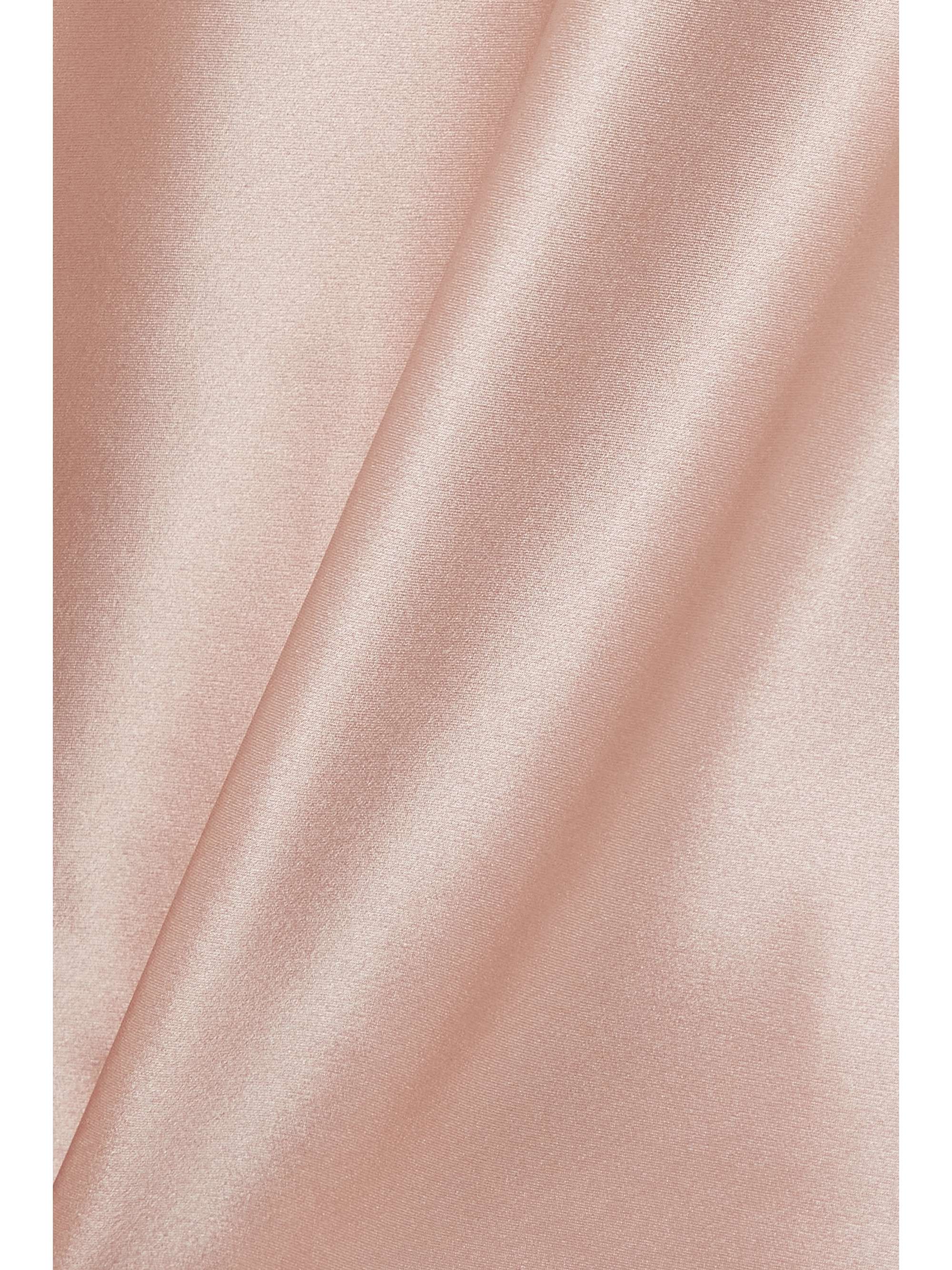 OLIVIA VON HALLE Xena silk-satin chemise