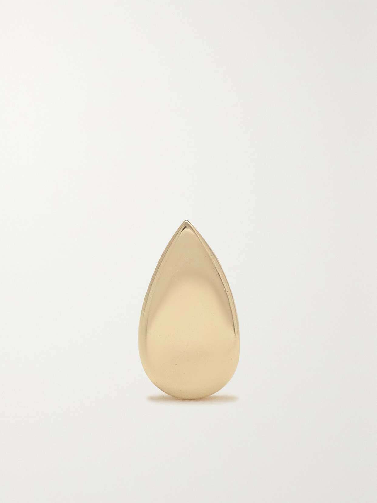 Maria Tash Pear Threaded 14-karat Gold Single Earring