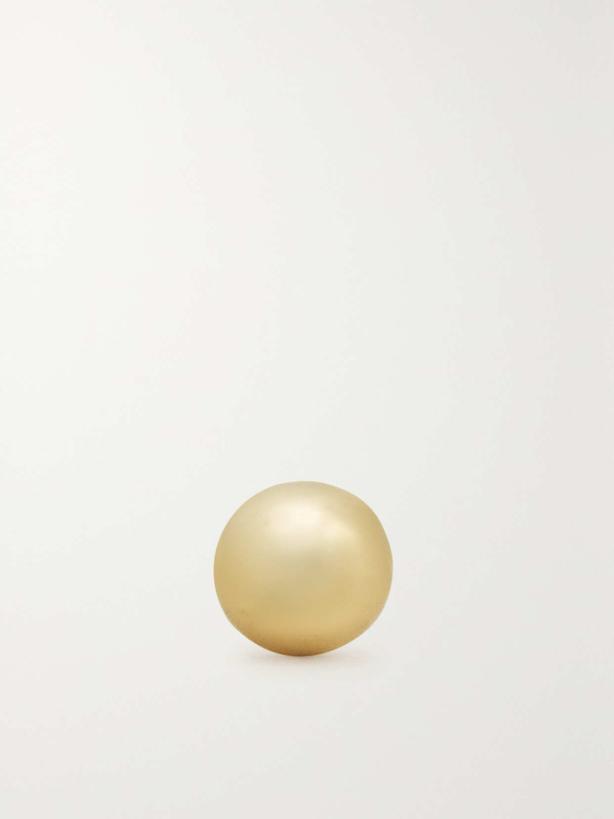 Maria Tash Ball Threaded 14kt Gold Earring