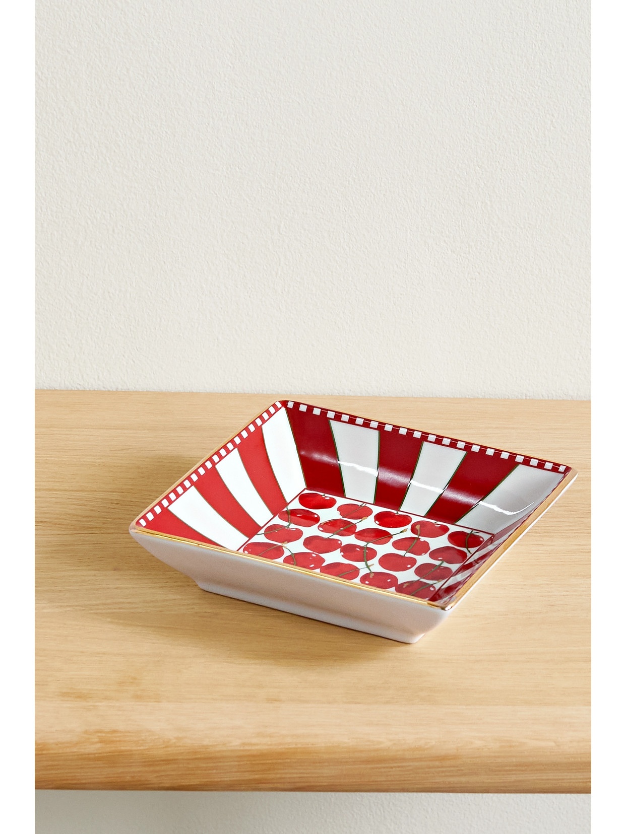 La DoubleJ - Big Mama Porcelain Trinket Tray - Red