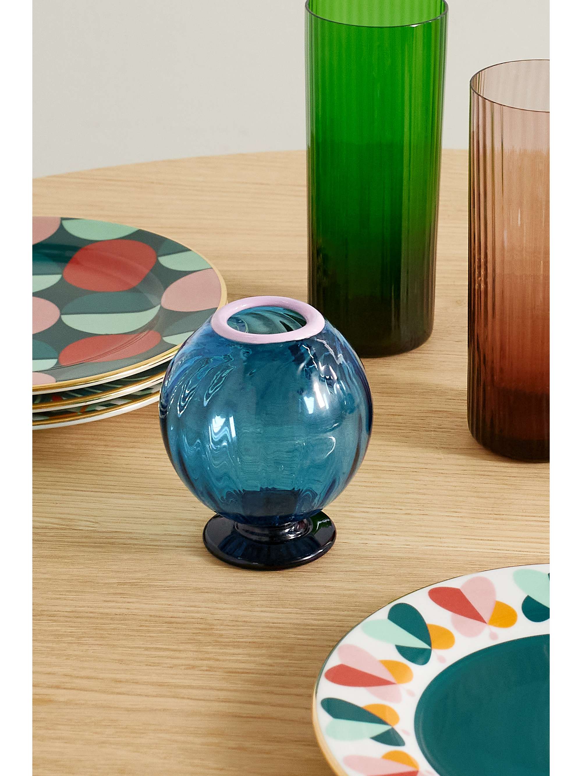 LA DOUBLEJ Onion Murano glass vase NETAPORTER