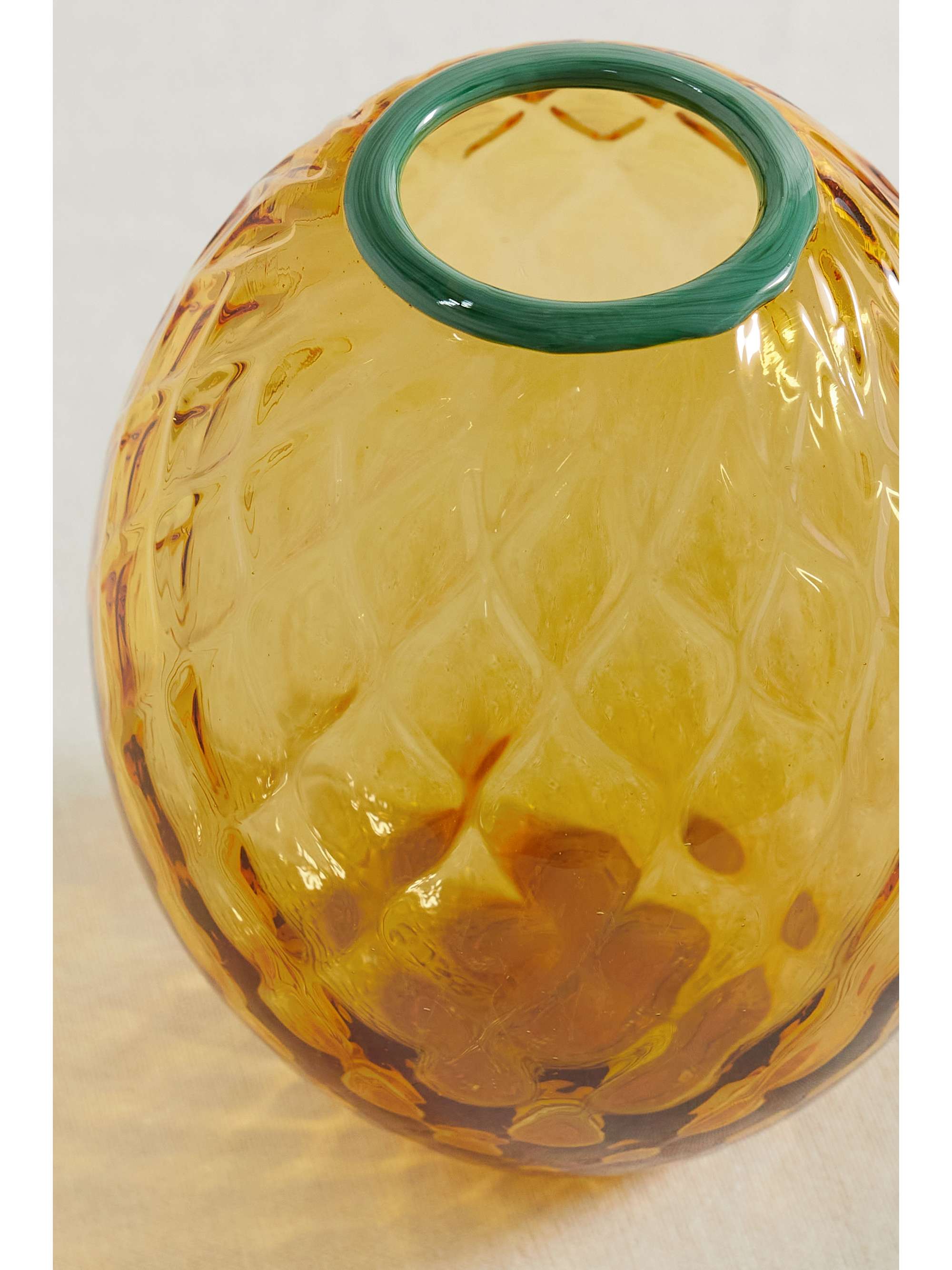 LA DOUBLEJ Big Egg Murano glass vase NETAPORTER