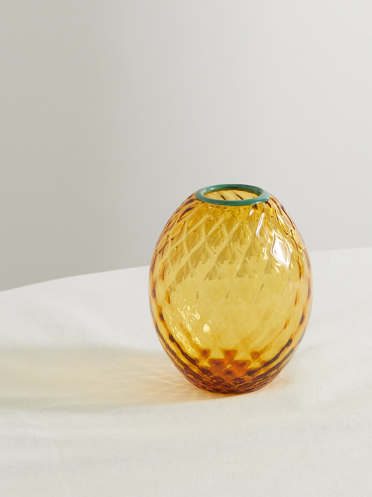 La DoubleJ - Big Egg Murano Glass Vase - Gold