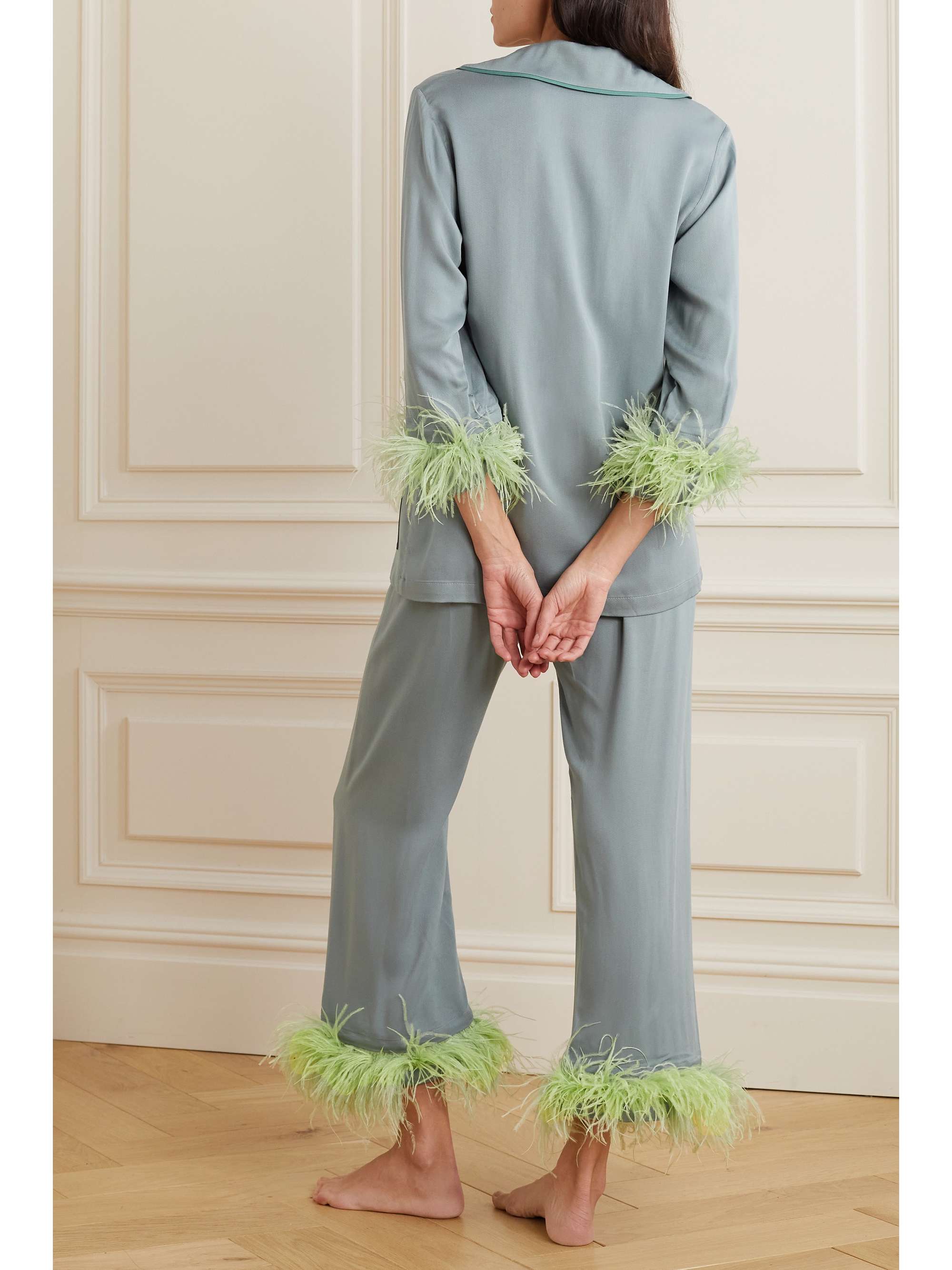 SLEEPER Pyjama en serge à plumes Party