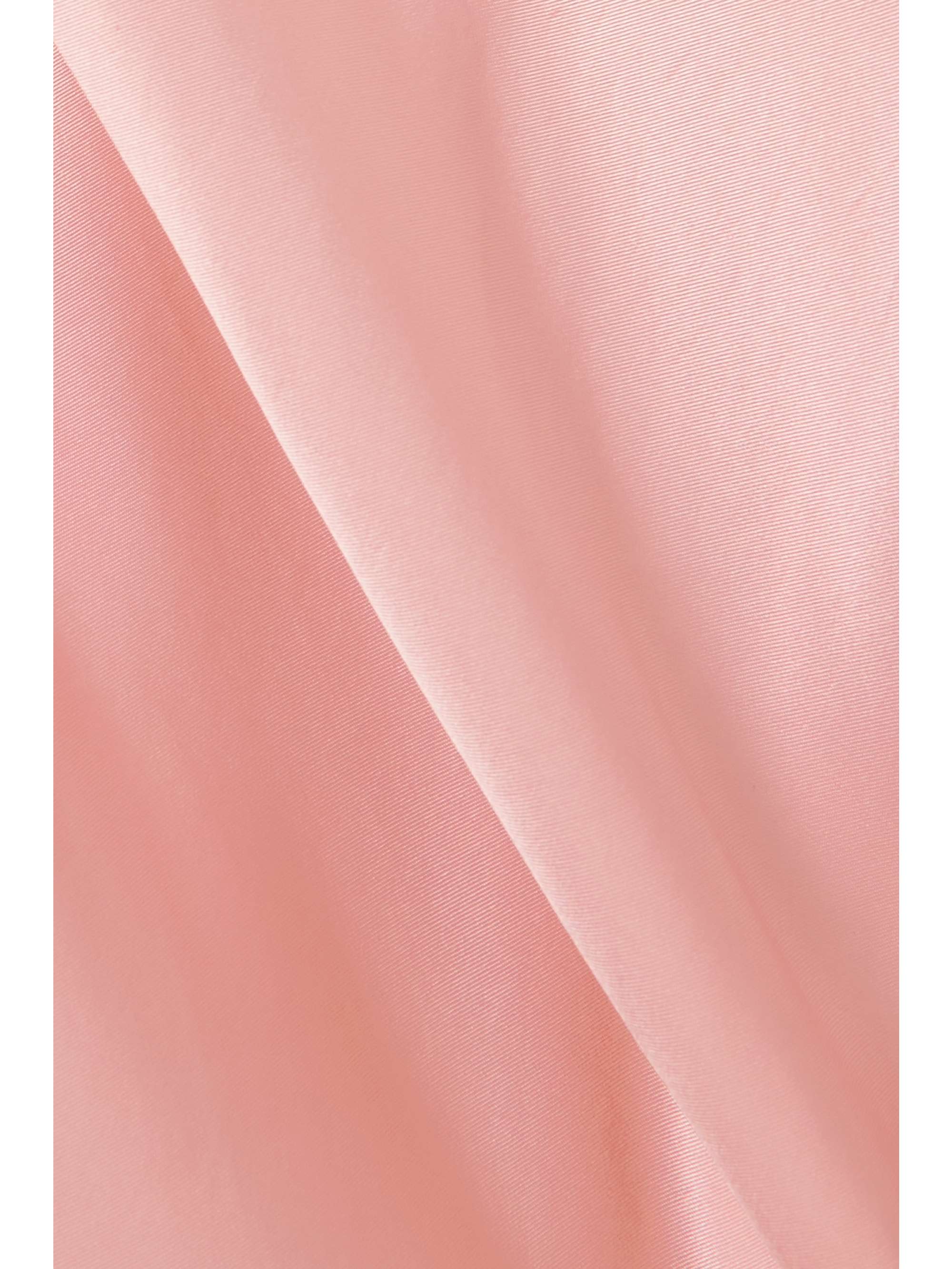 SLEEPER + NET SUSTAIN Boheme feather-trimmed LENZING ECOVERO satin chemise