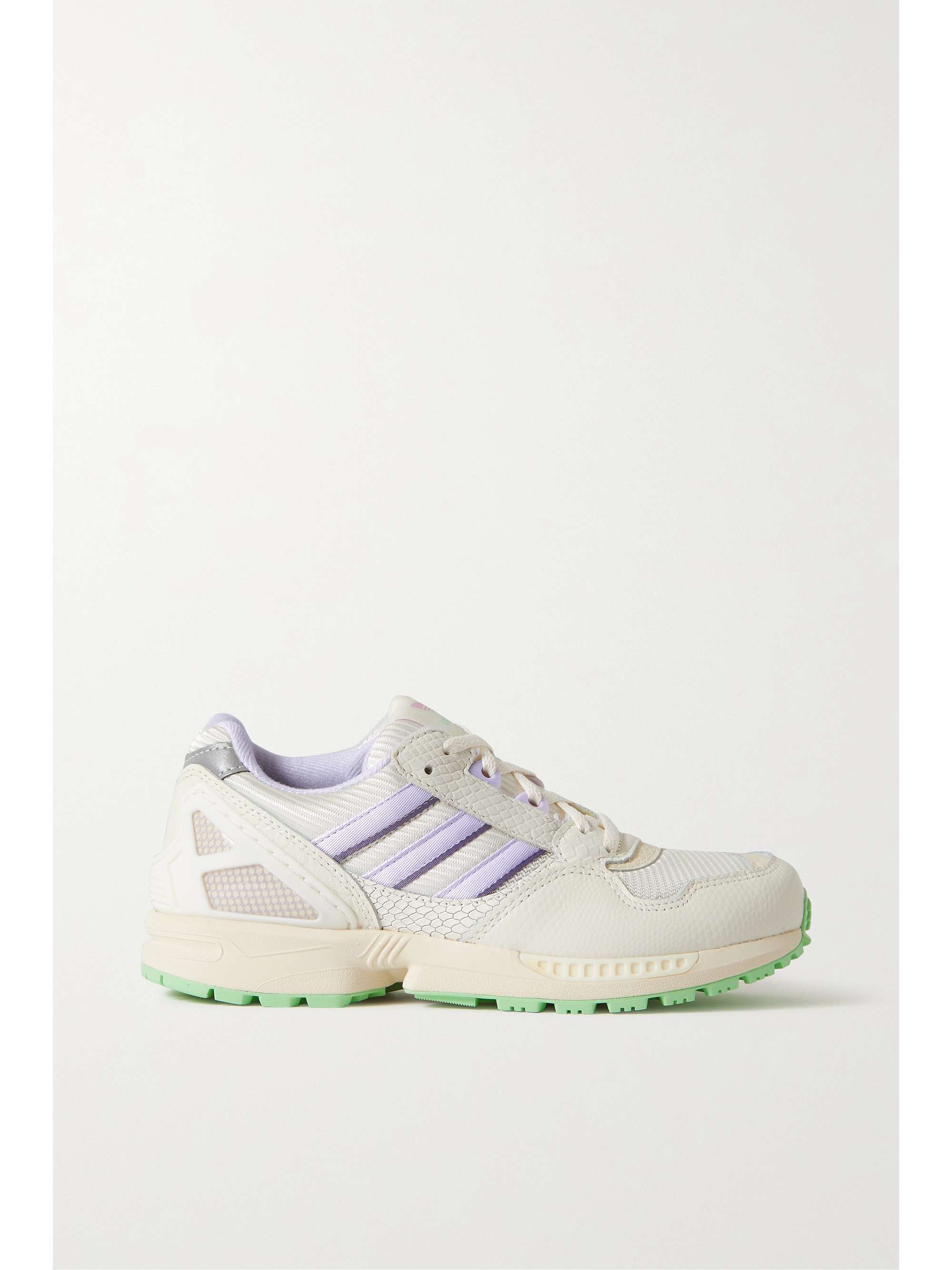 ZX 9020 mesh, leather and rubber sneakers
