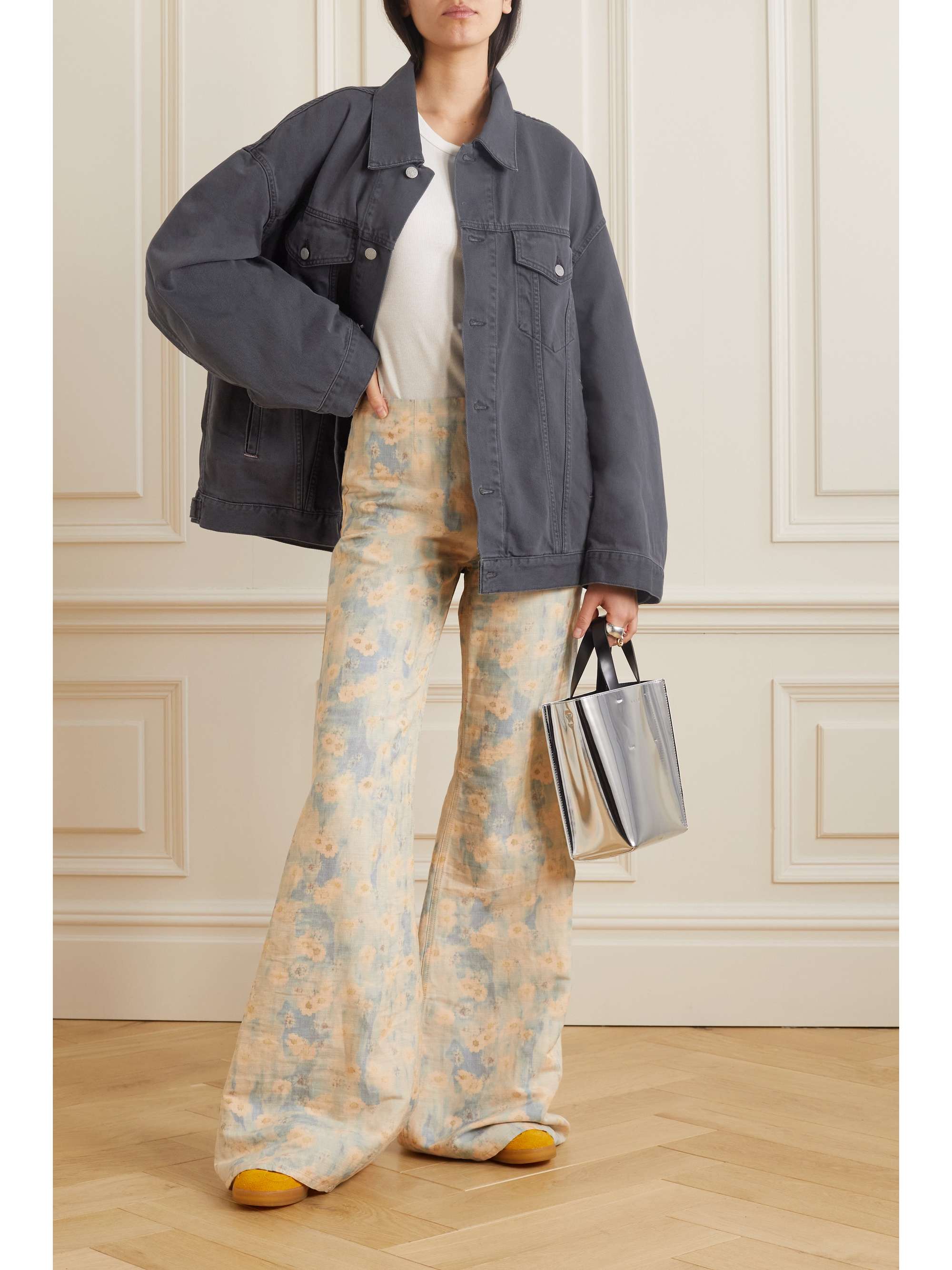 Oversized denim jacket