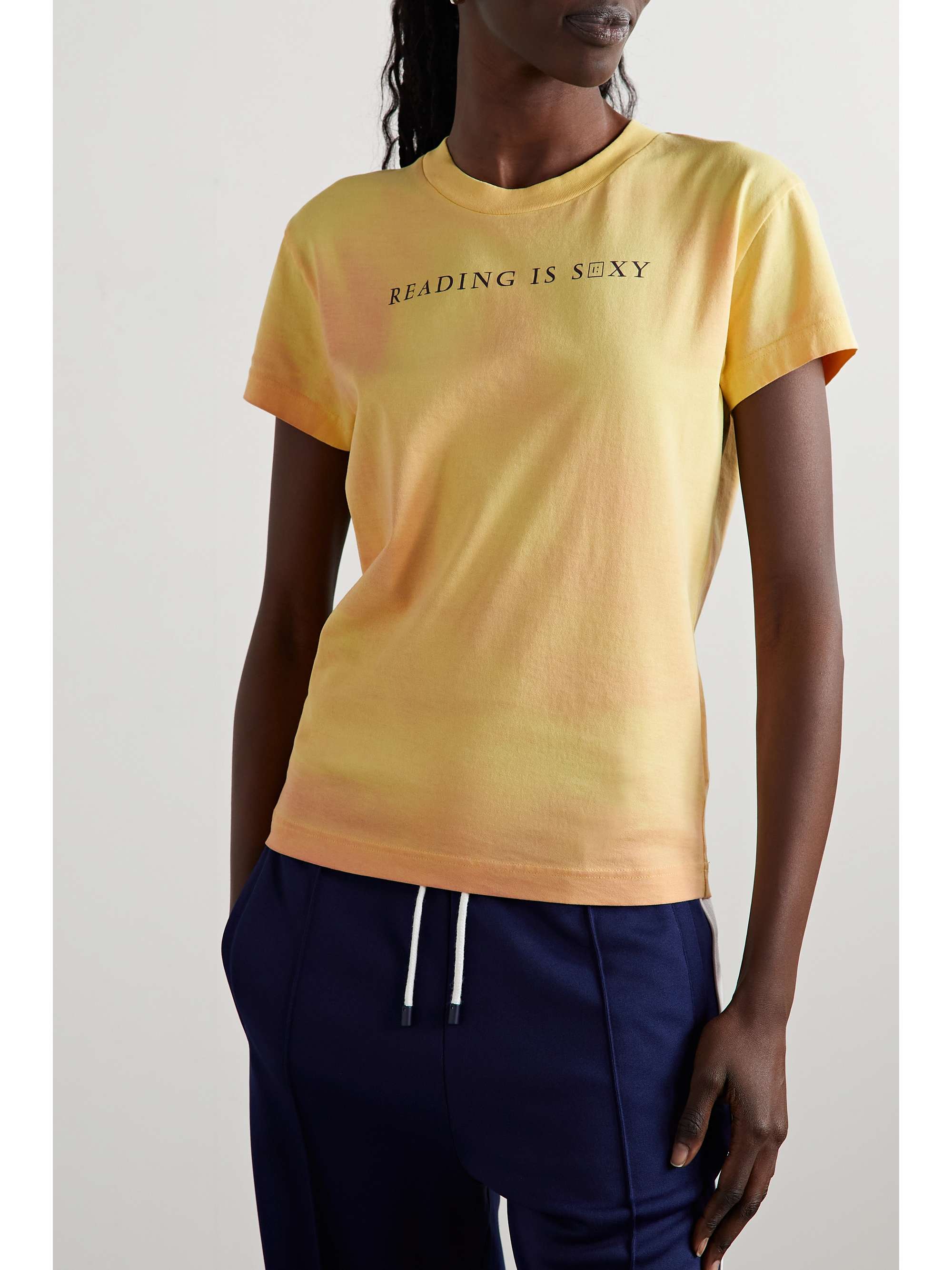 ACNE STUDIOS T-shirt en jersey de coton imprimé