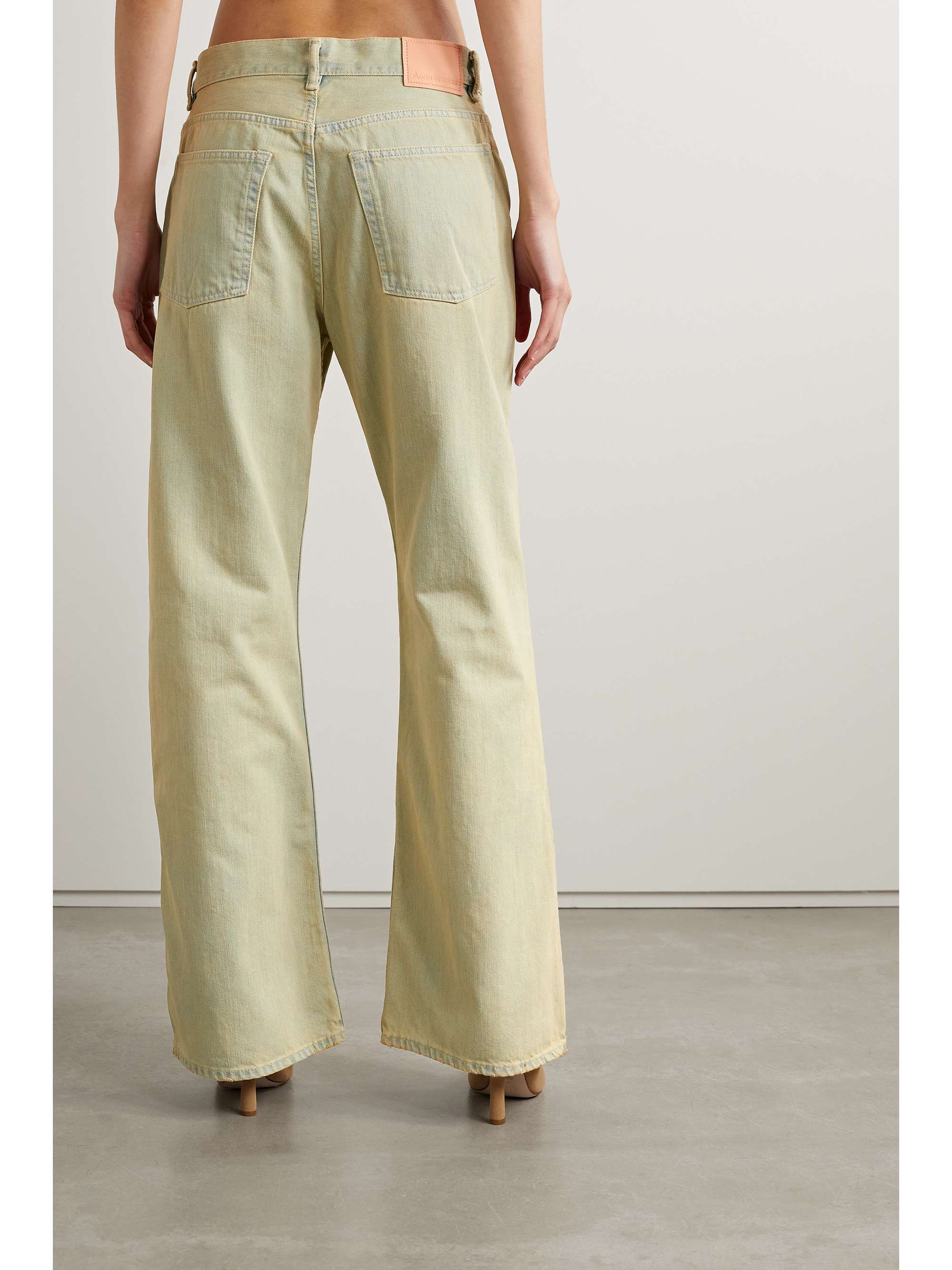 ACNE STUDIOS Mid-rise wide-leg jeans