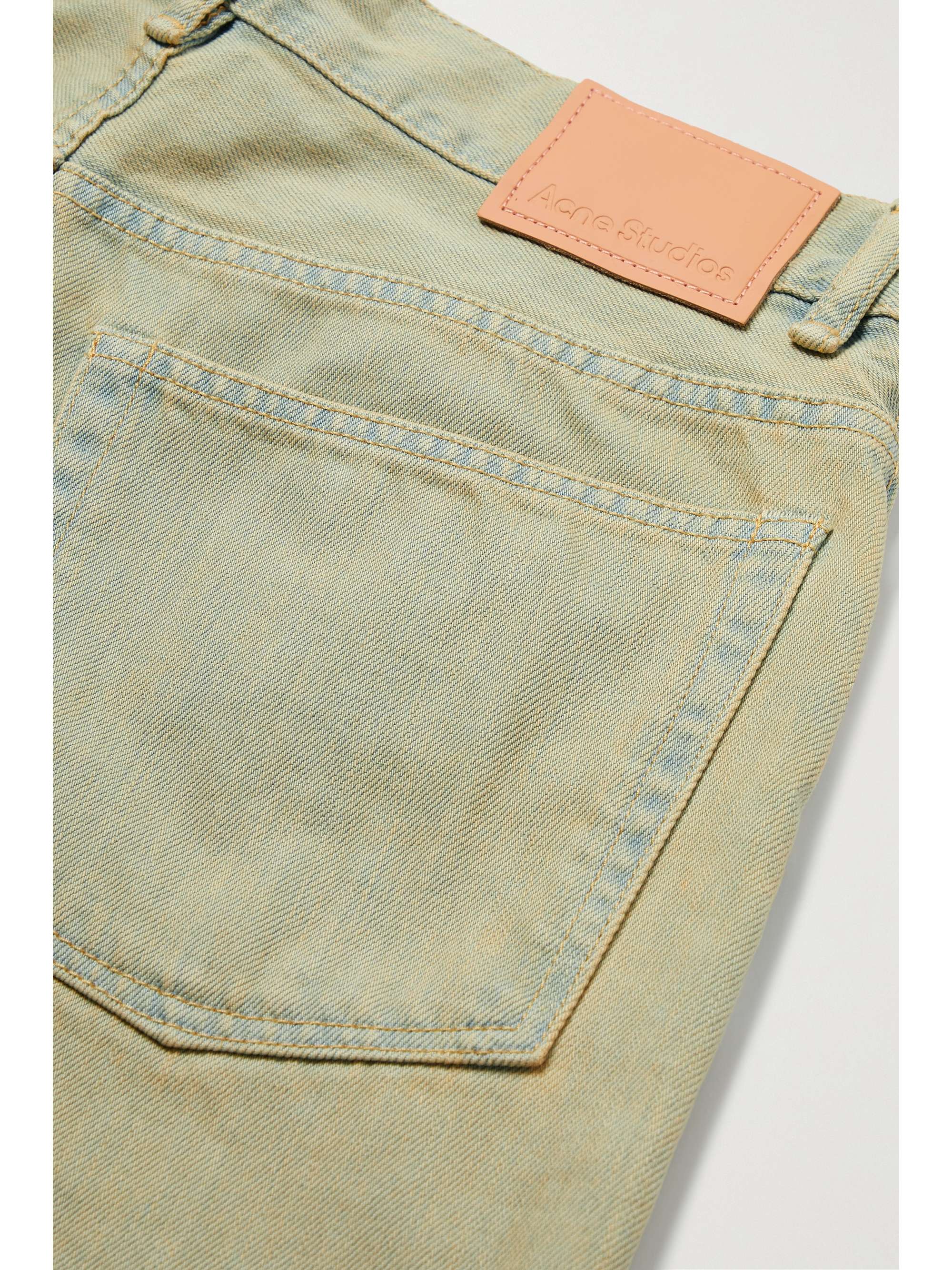 ACNE STUDIOS Mid-rise wide-leg jeans