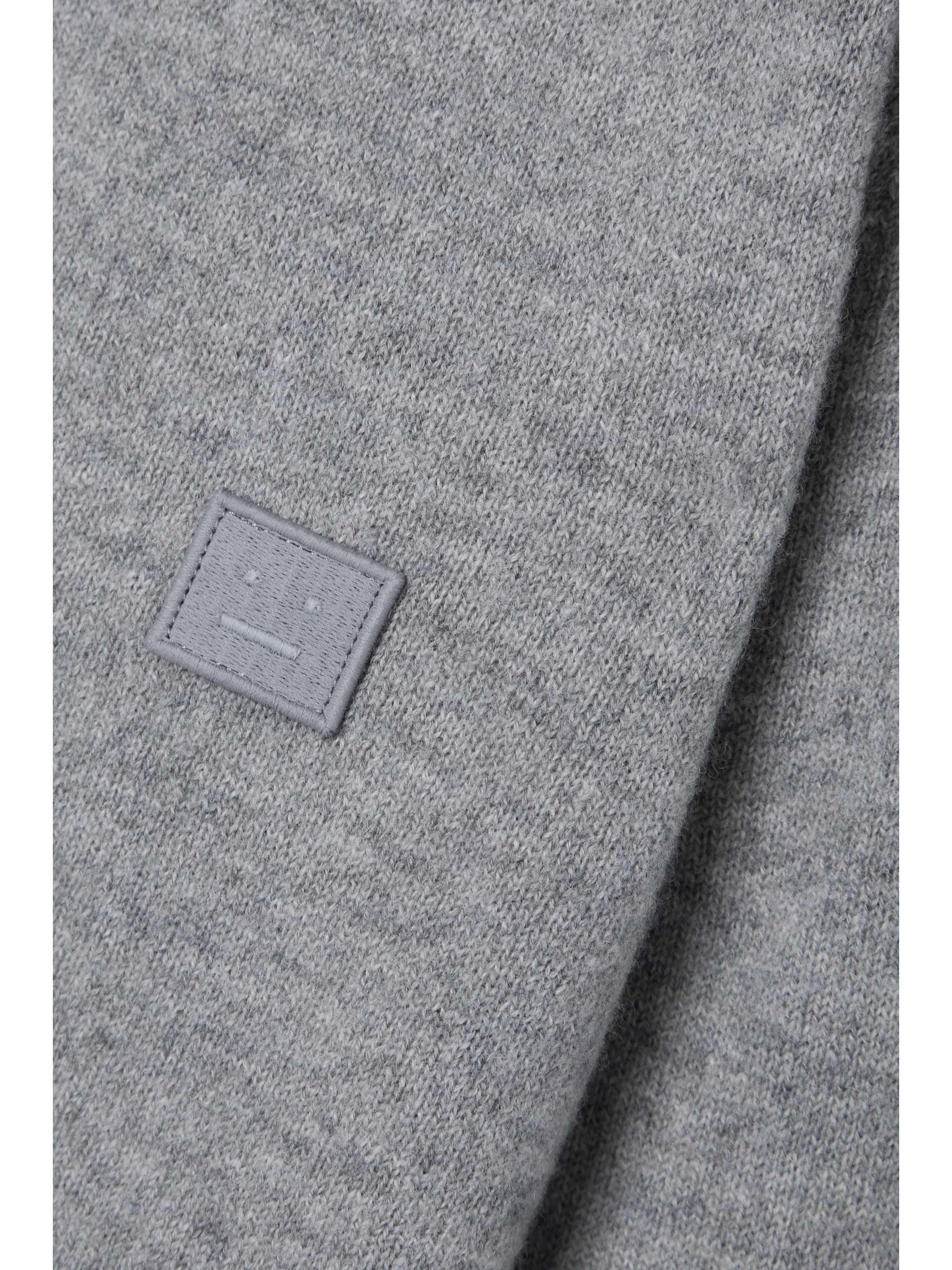 ACNE STUDIOS Cardigan en laine à appliqué