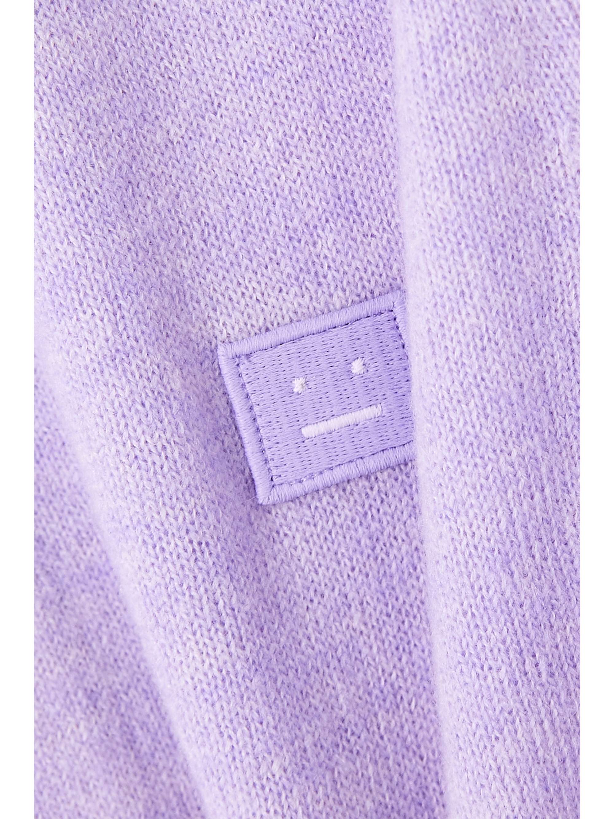 ACNE STUDIOS Cardigan en laine à appliqué