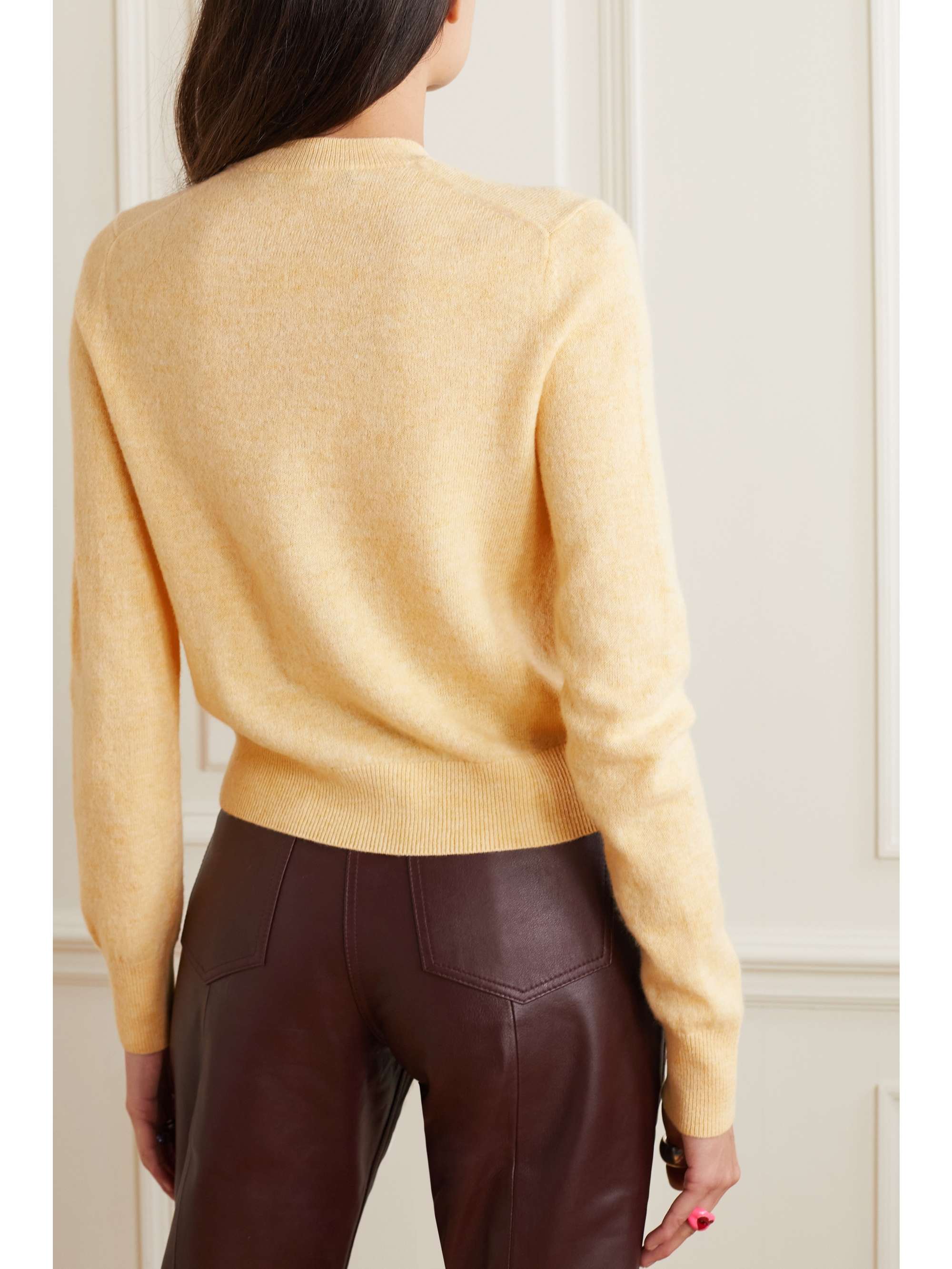 ACNE STUDIOS Appliquéd wool cardigan