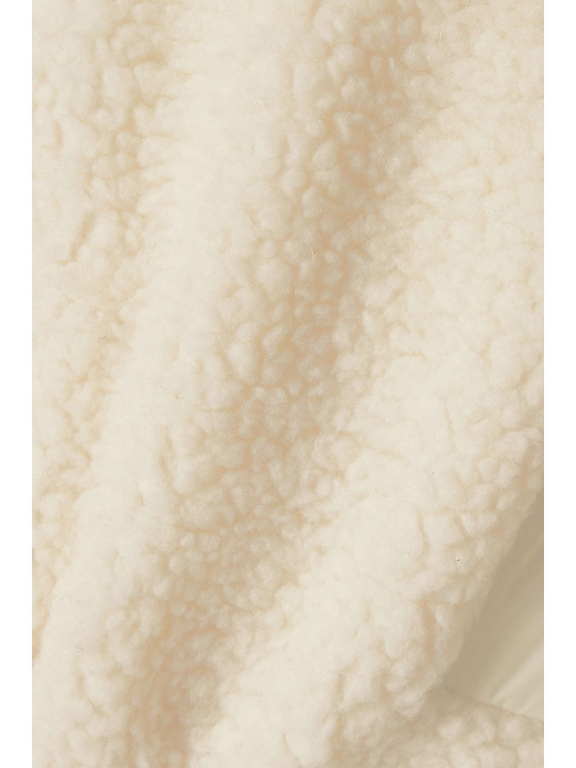 ROTATE BIRGER CHRISTENSEN Veste réversible en peau lainée synthétique et en tissu technique recyclé Teddy