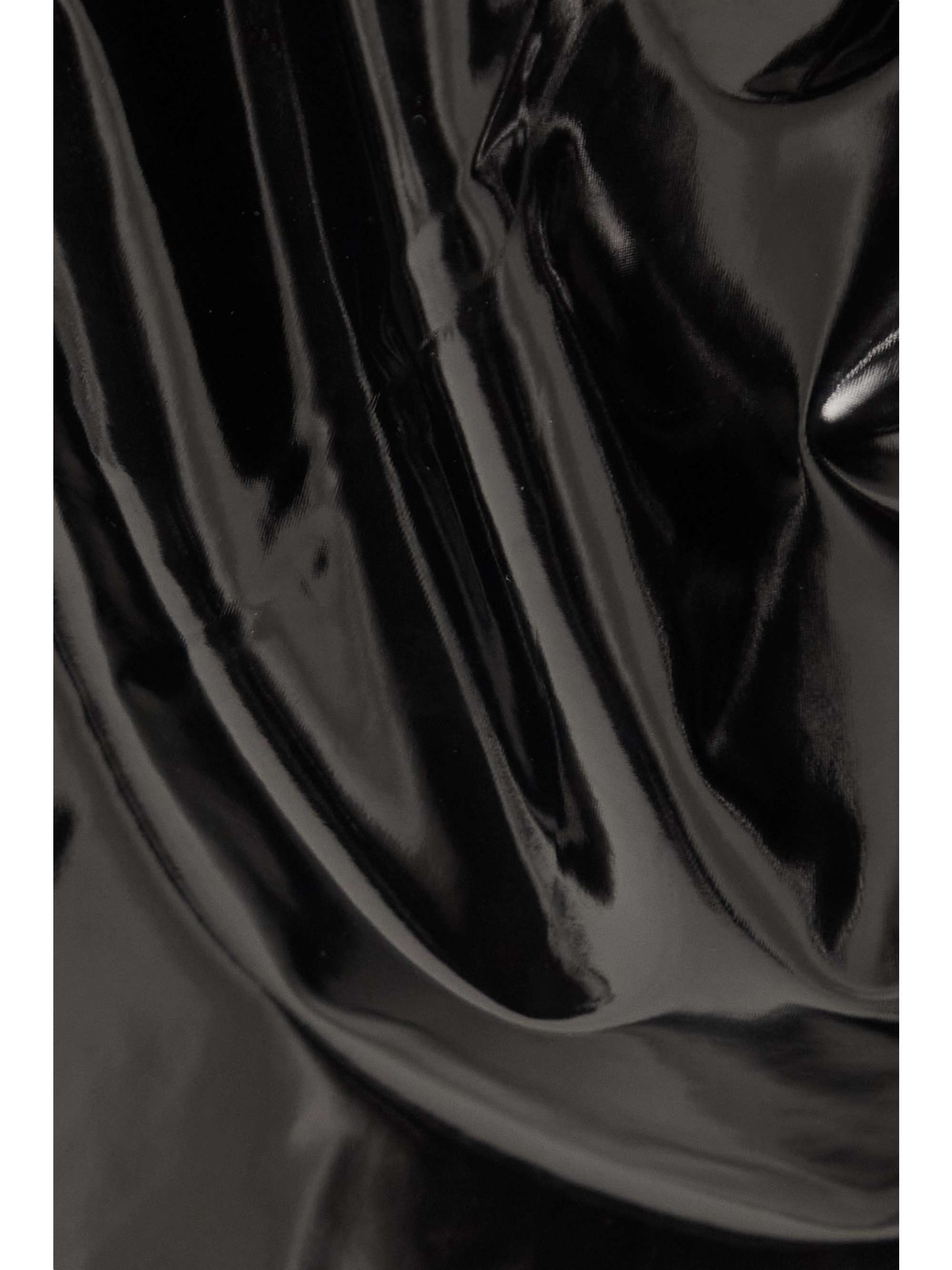 ROTATE BIRGER CHRISTENSEN Robe bustier en vinyle à découpes Malena