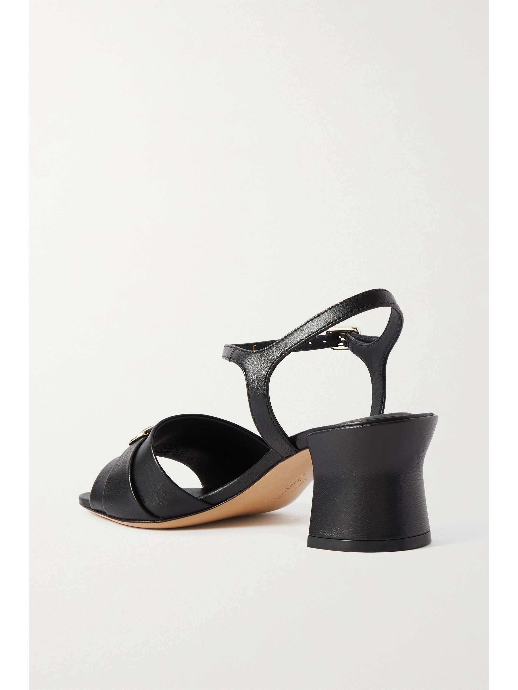 FERRAGAMO Ondina embellished leather sandals
