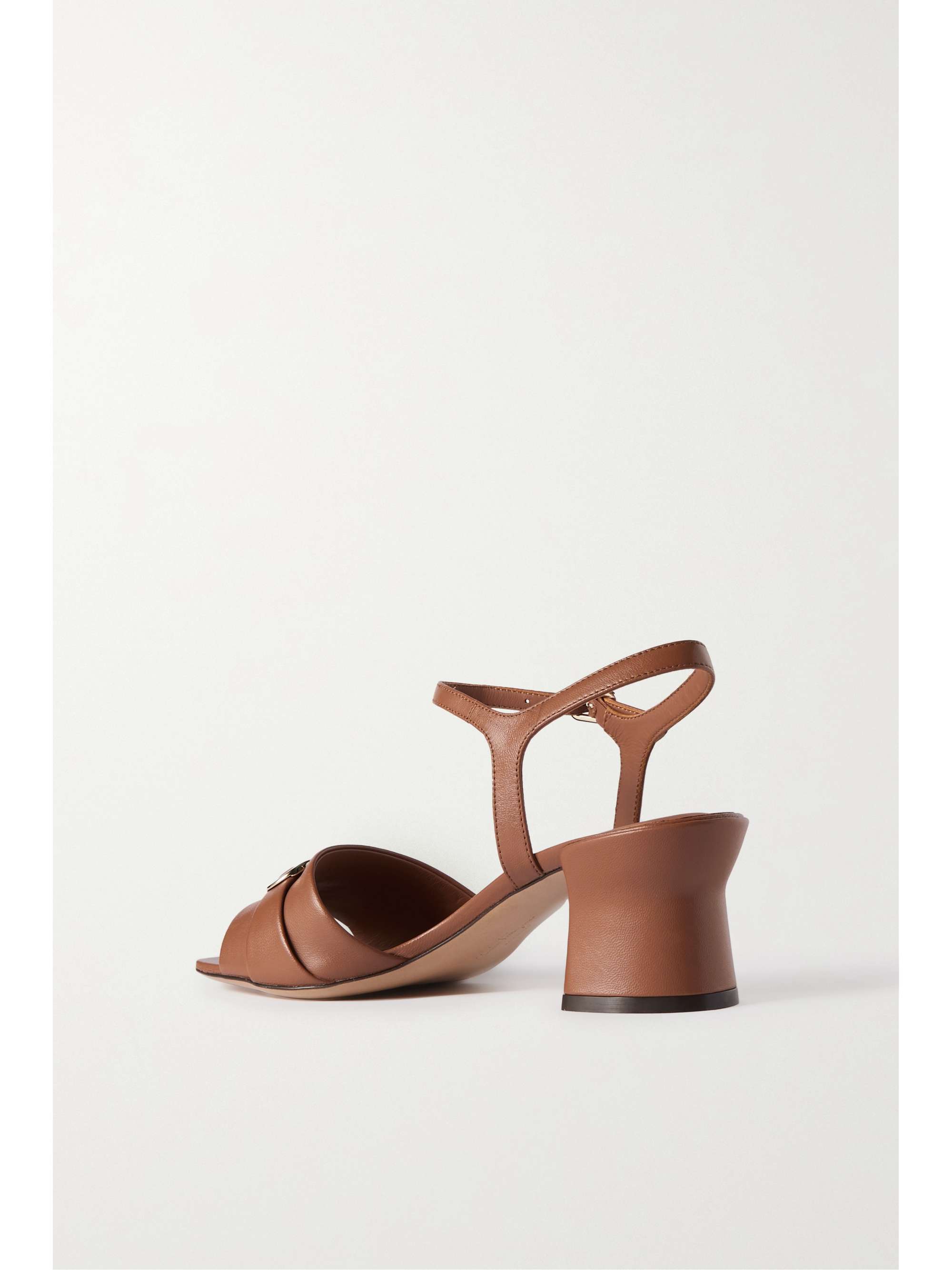 FERRAGAMO Ondina embellished leather sandals