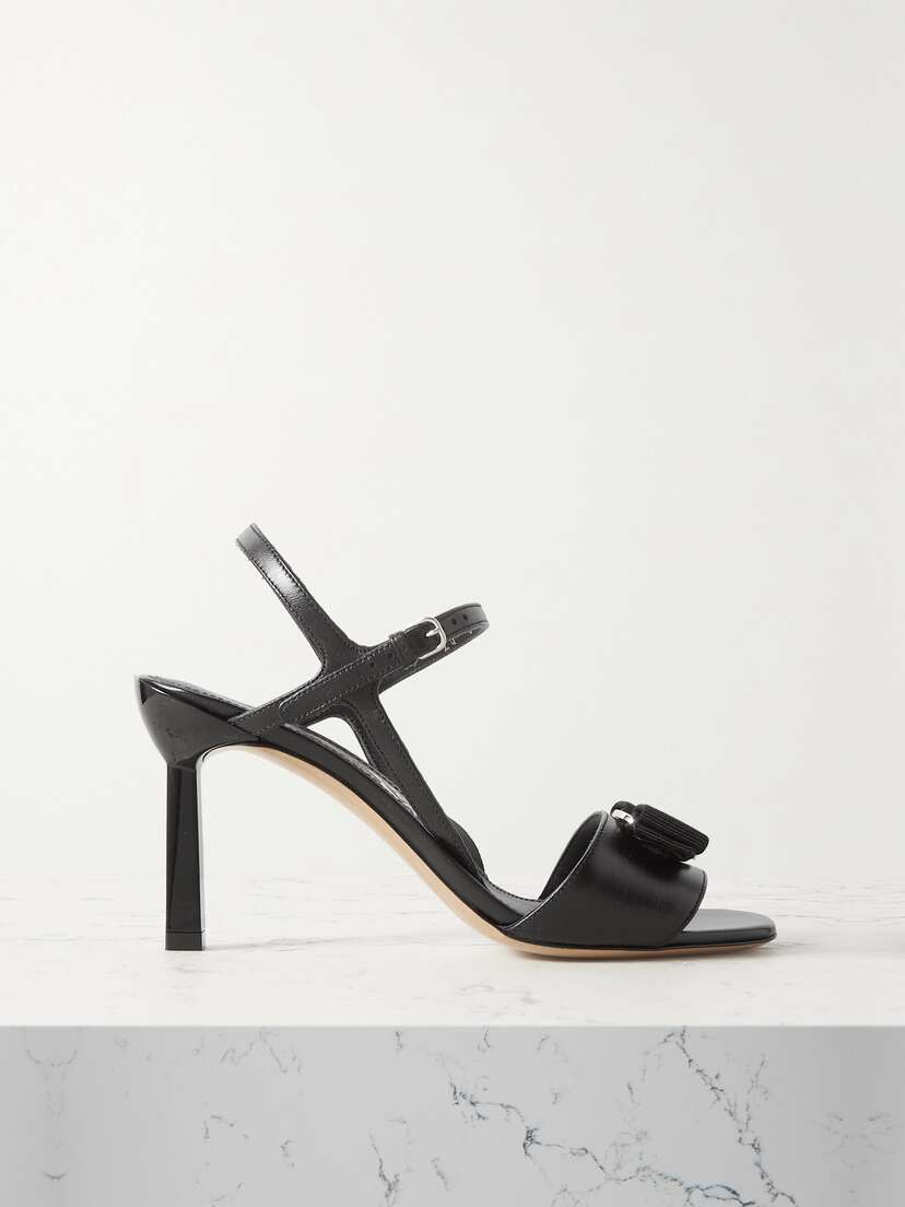 Ferragamo Gabriela Bow-embellished Leather Sandals