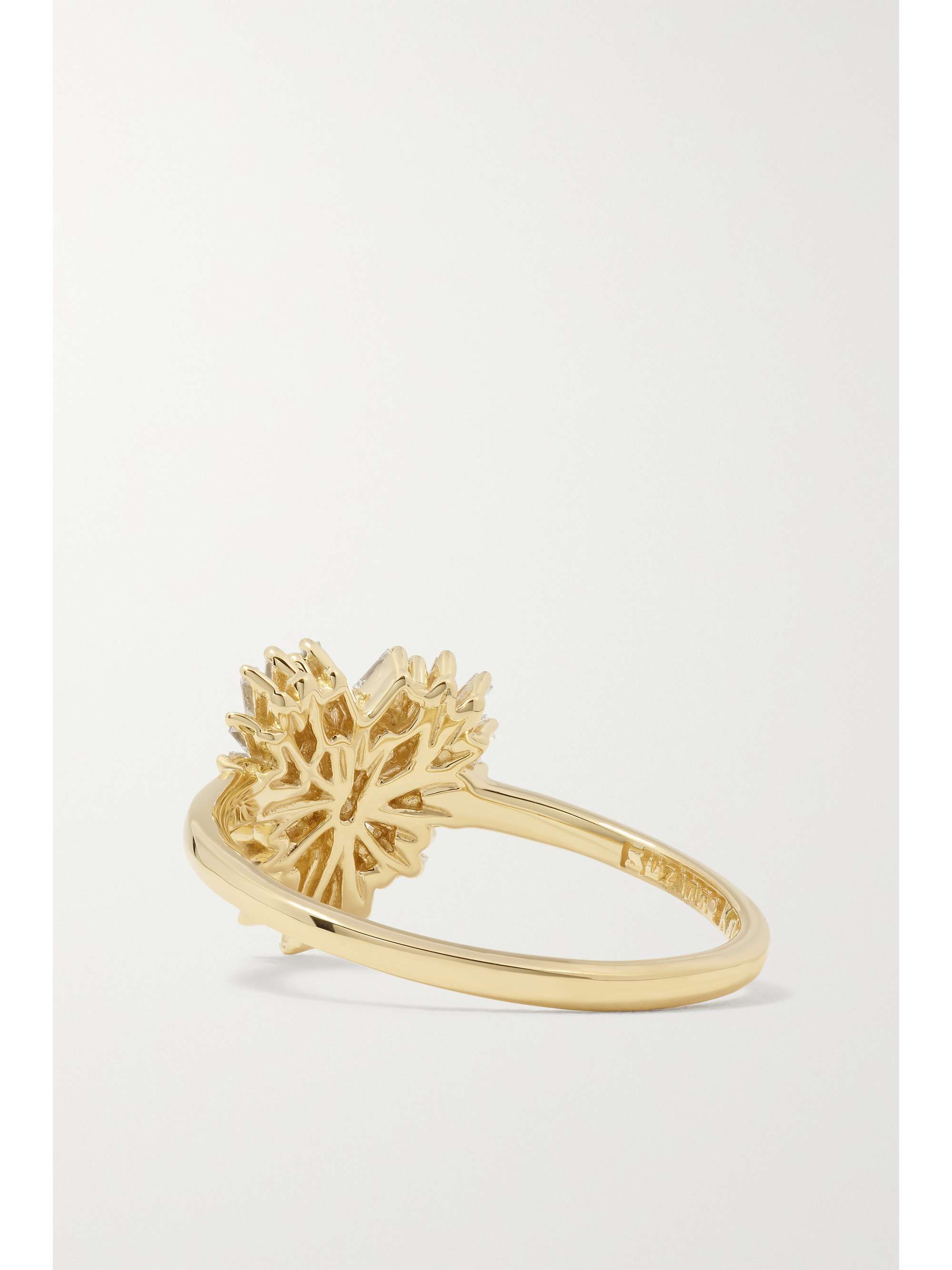 SUZANNE KALAN Ring aus 18 Karat Gold mit Diamanten