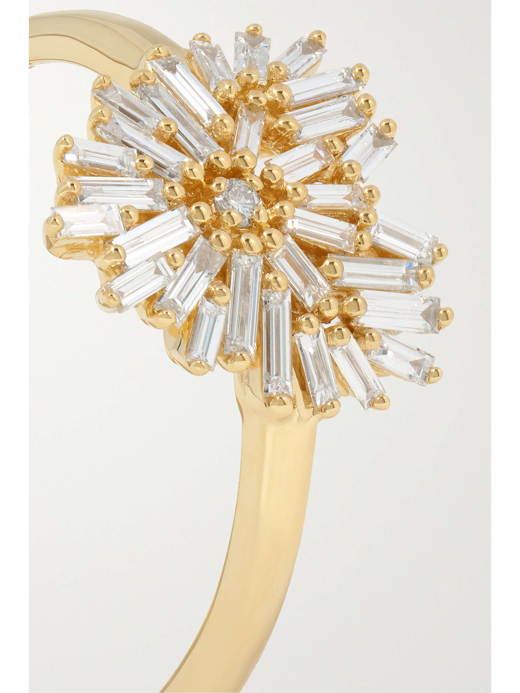 SUZANNE KALAN Ring aus 18 Karat Gold mit Diamanten