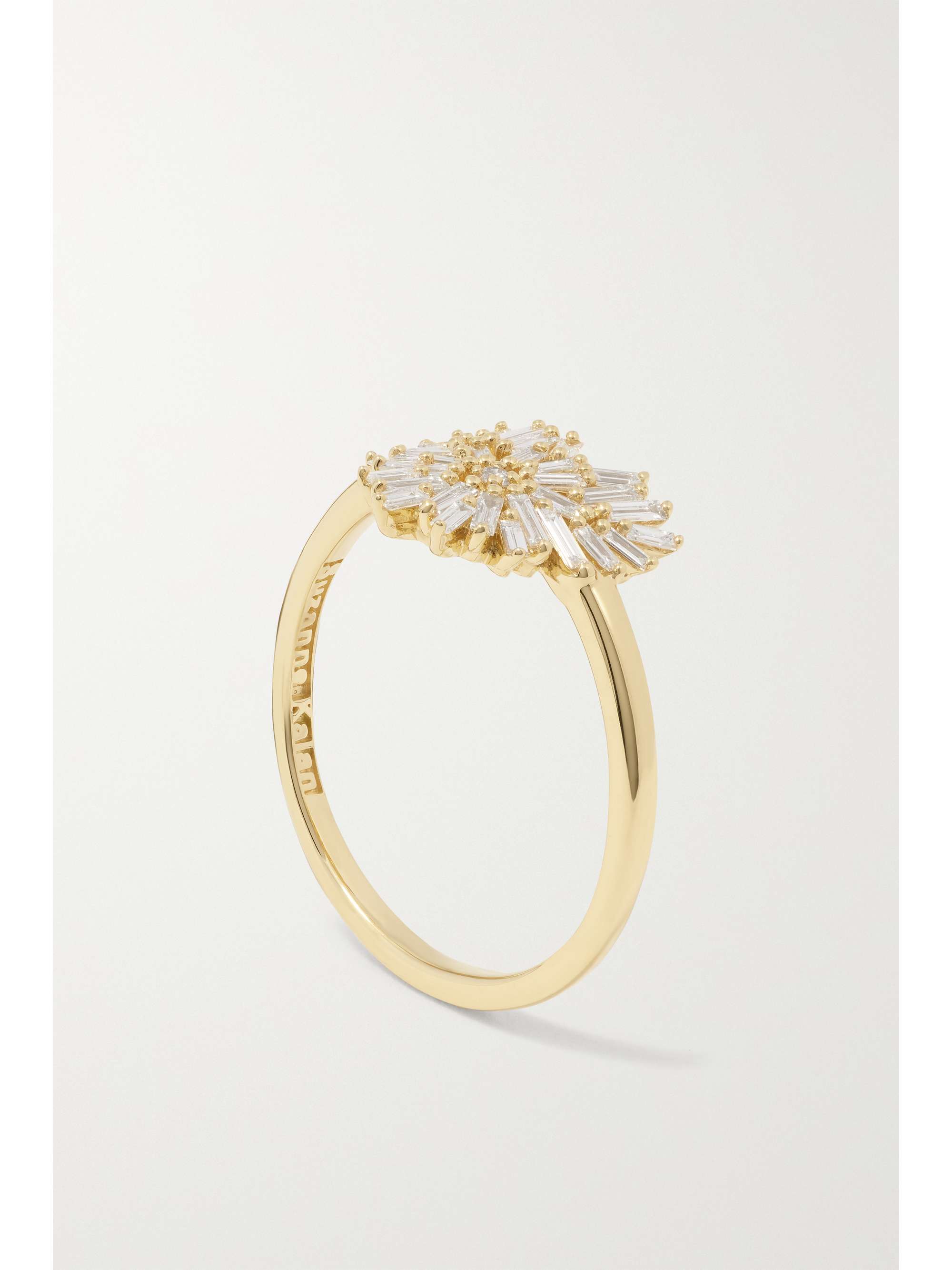 SUZANNE KALAN Ring aus 18 Karat Gold mit Diamanten
