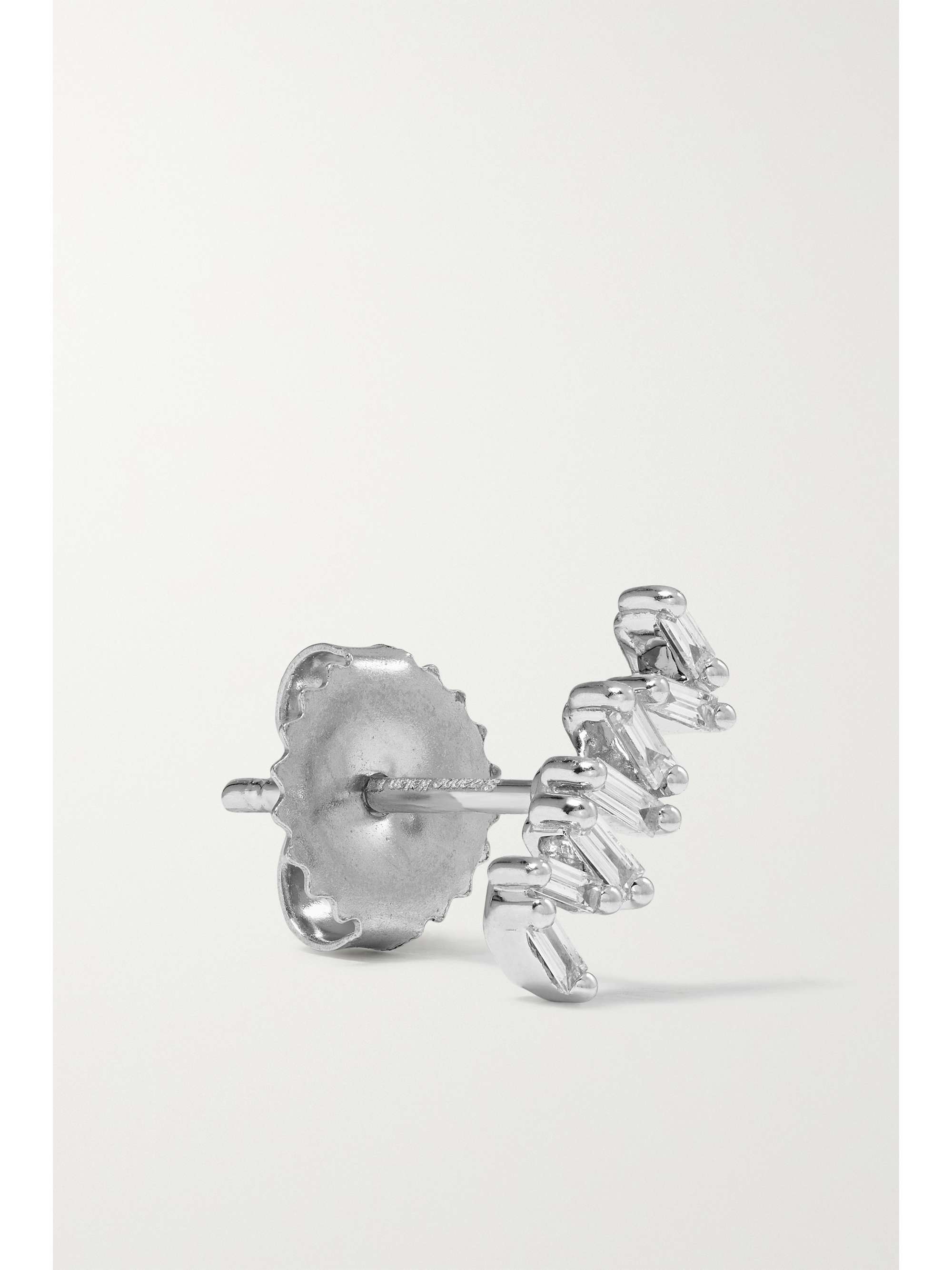SUZANNE KALAN Ohrstecker aus 18 Karat Weißgold mit Diamanten