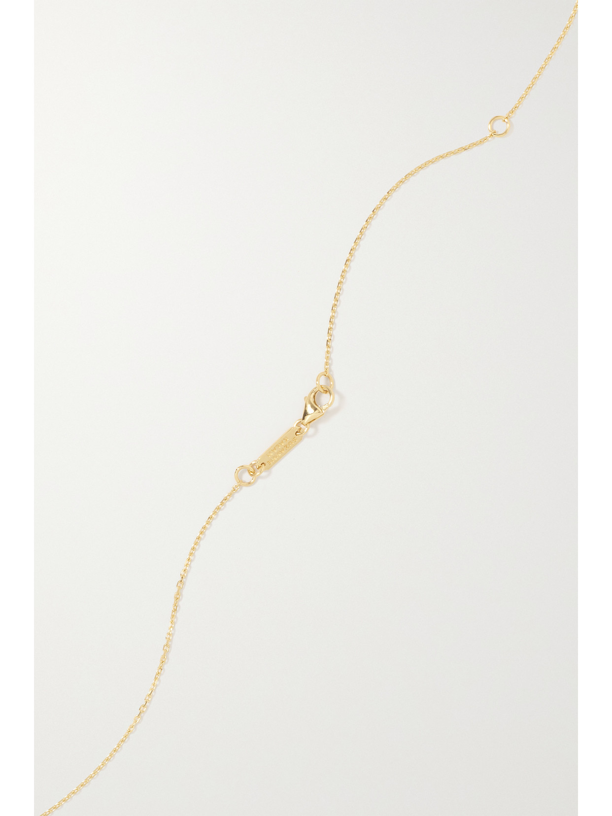 Suzanne Kalan Small Rose Gold And Diamond Classic Heart Necklace In Gold