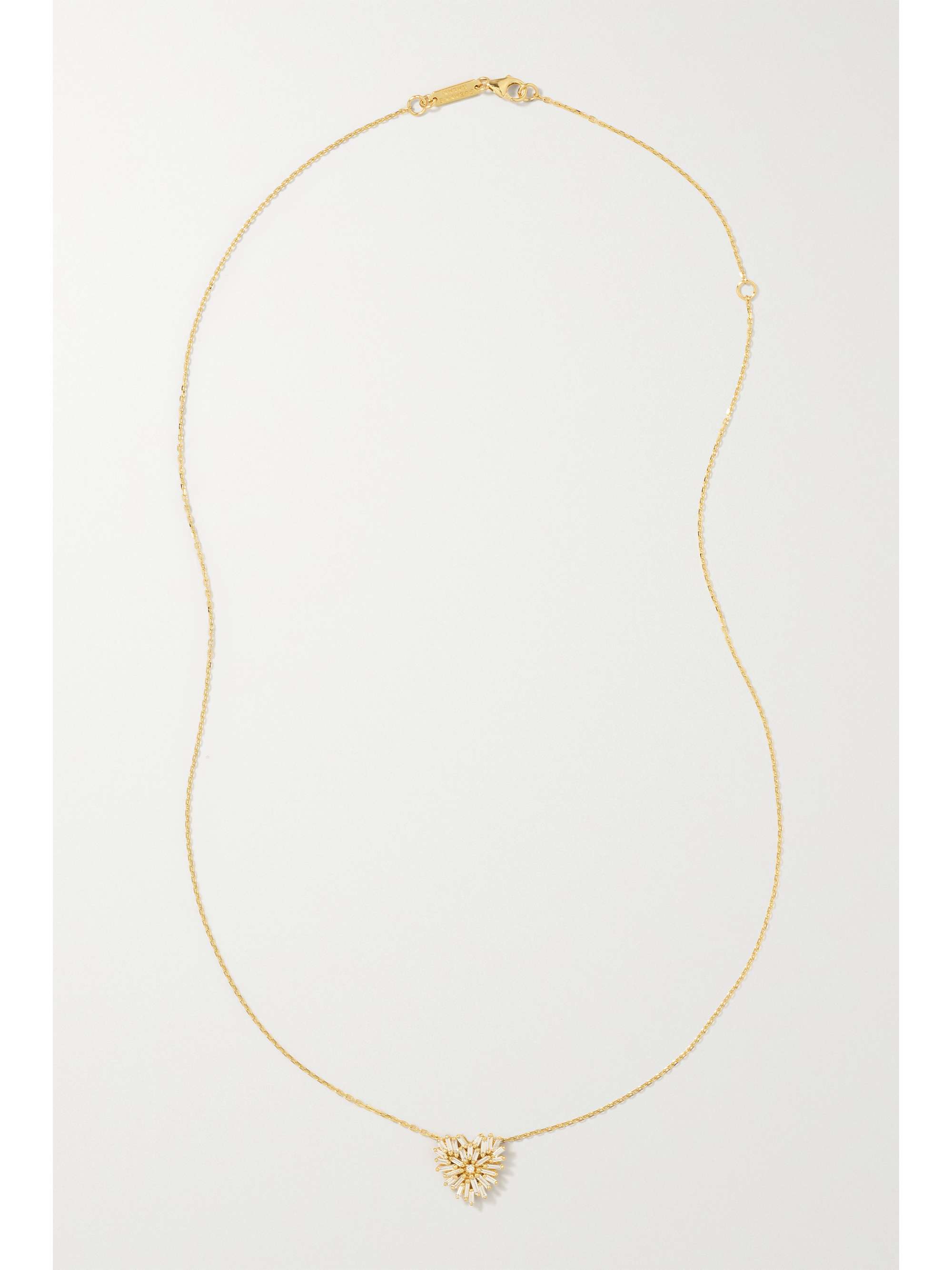 SUZANNE KALAN Kette aus 18 Karat Gold mit Diamanten