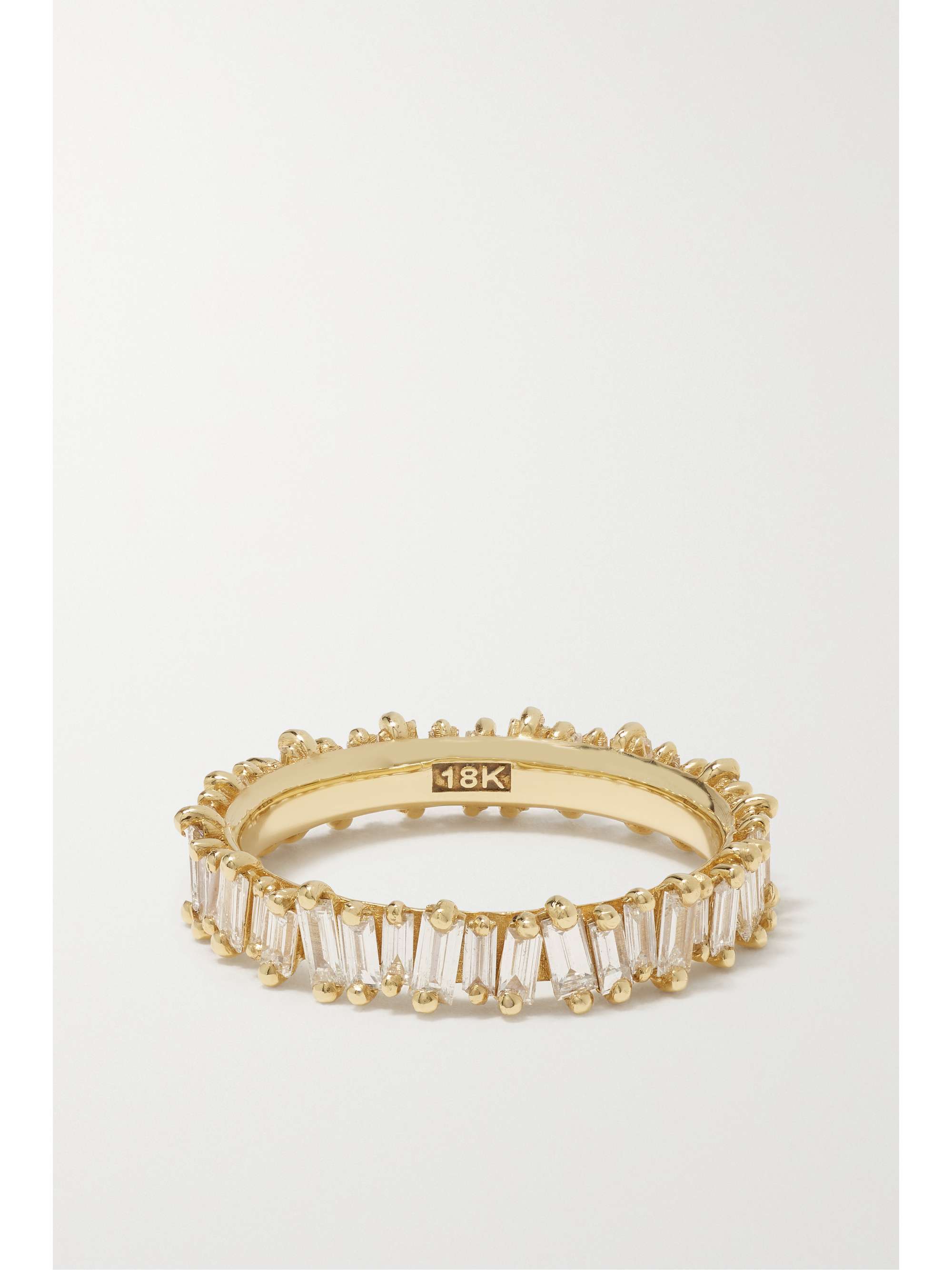 SUZANNE KALAN Eternity 18K 白金钻石戒指