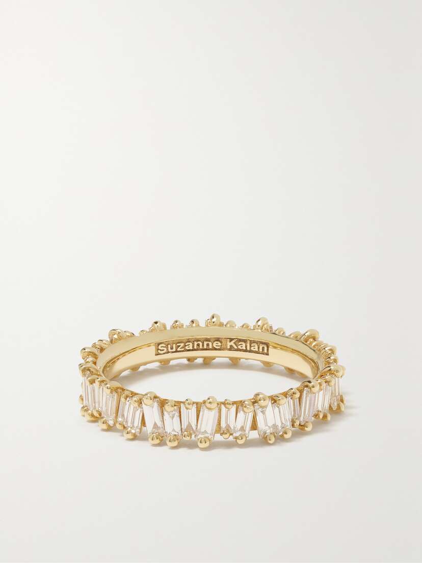 Suzanne Kalan 18-karat Gold Diamond Ring