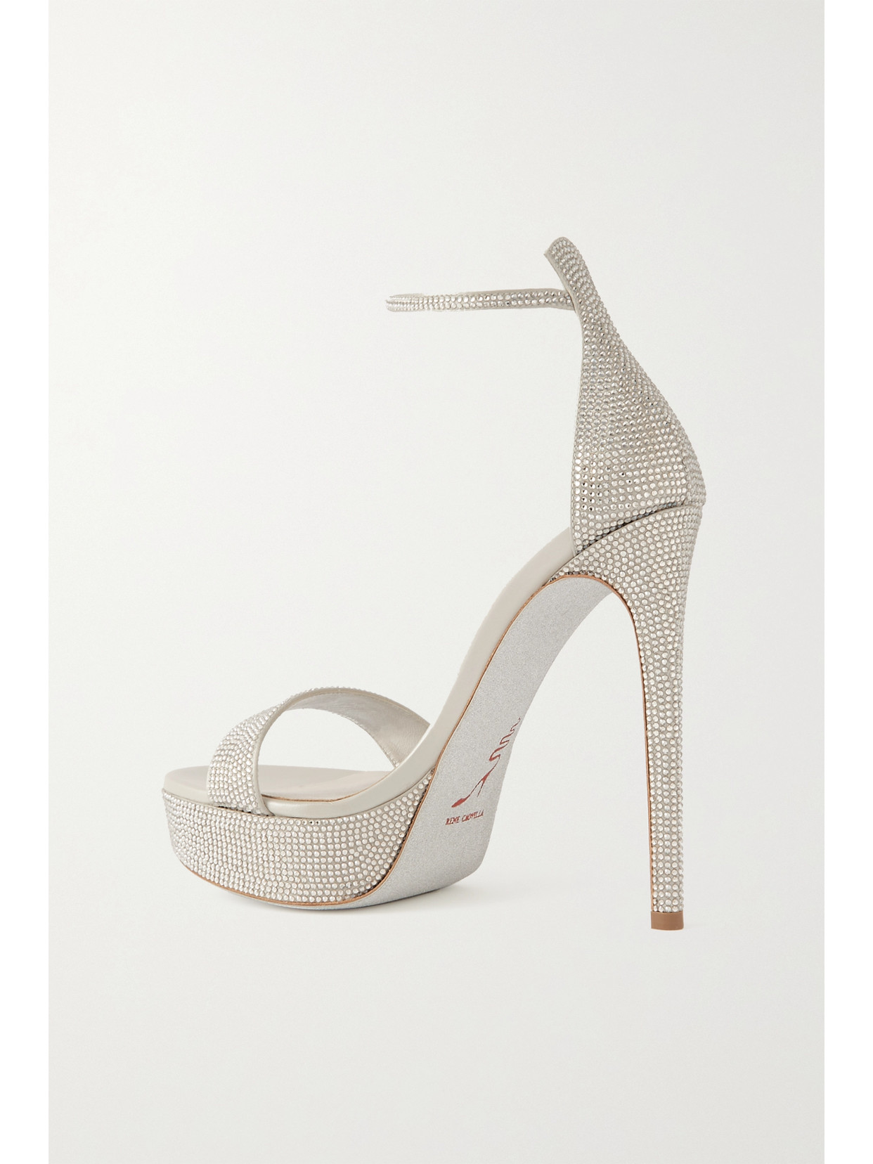rene caovilla platform sandals