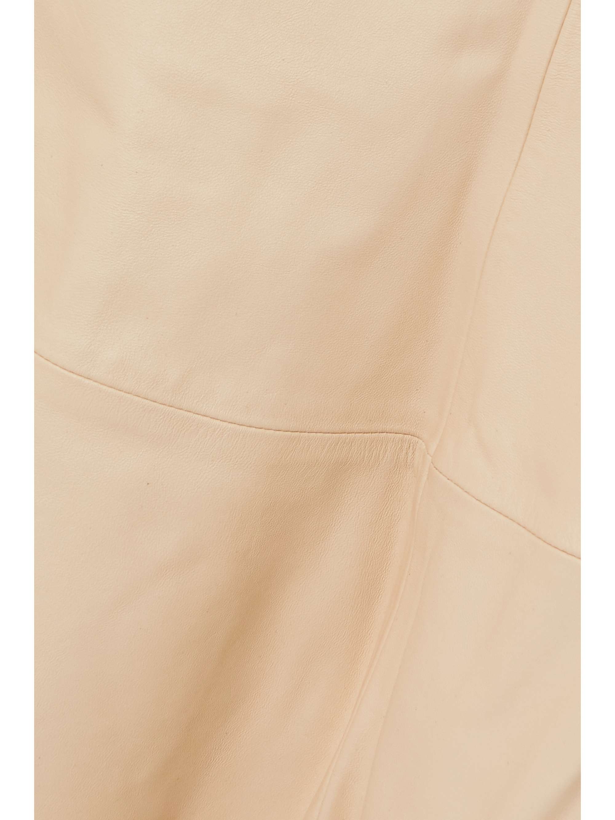 BY MALENE BIRGER Floela paneled leather midi skirt