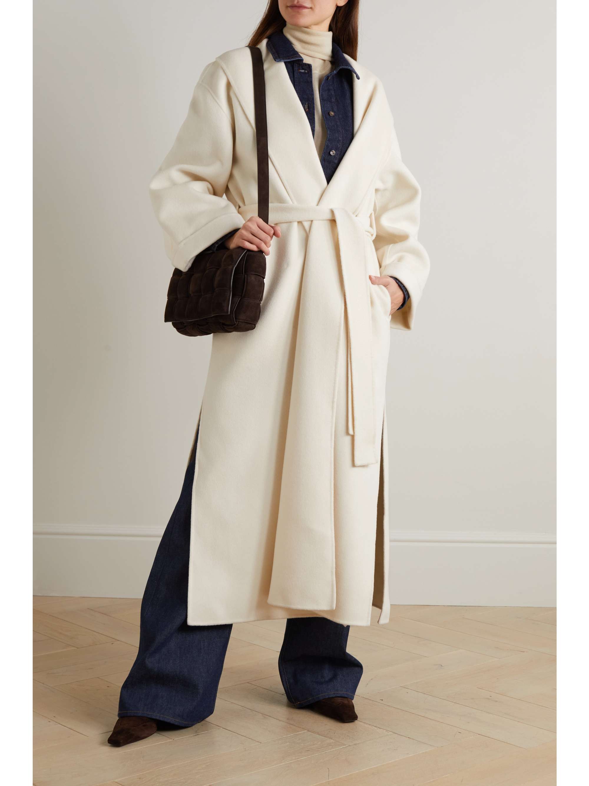 BY MALENE BIRGER Trullem belted wool coat