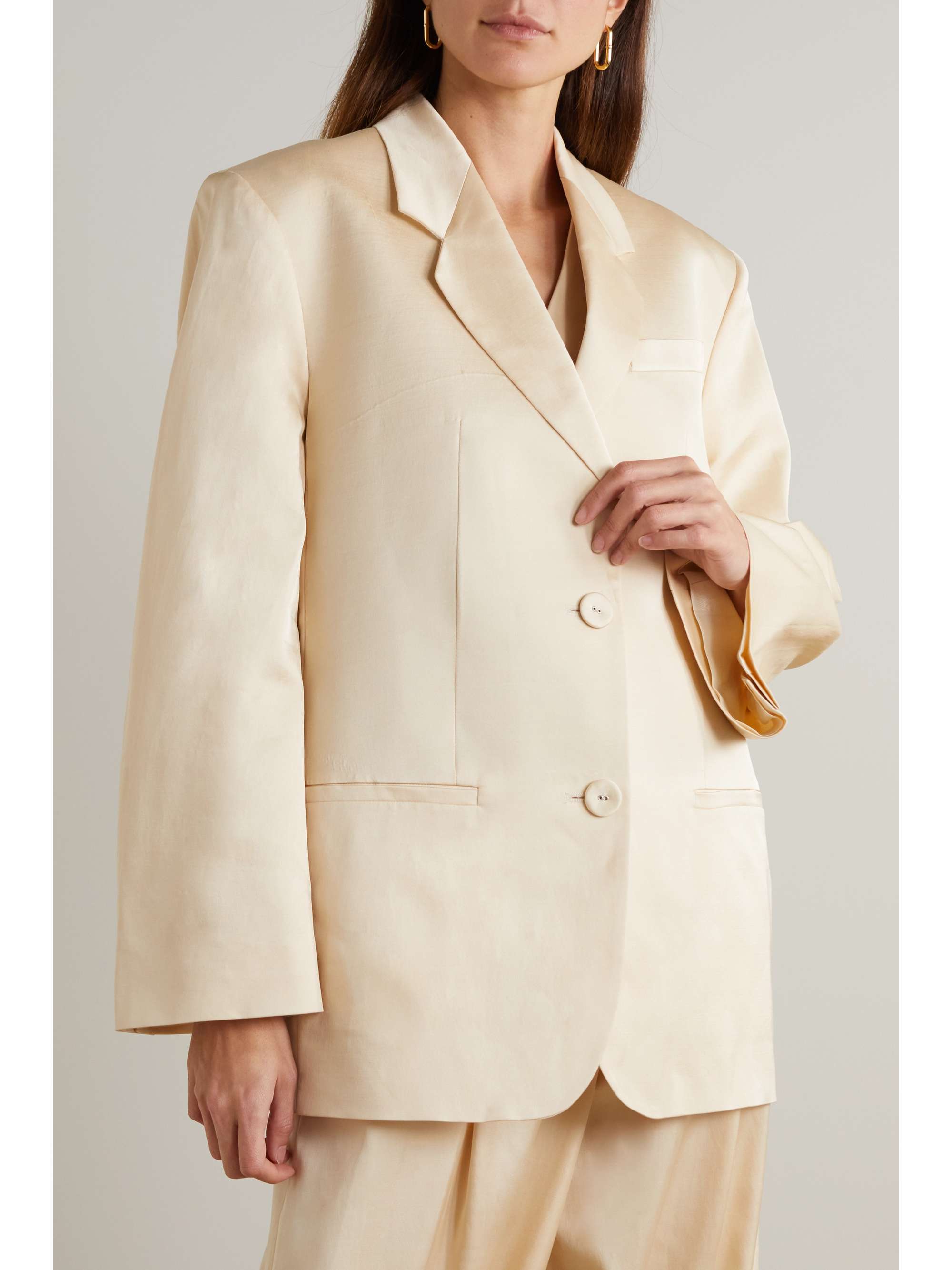 BY MALENE BIRGER Rosettan wool-blend blazer