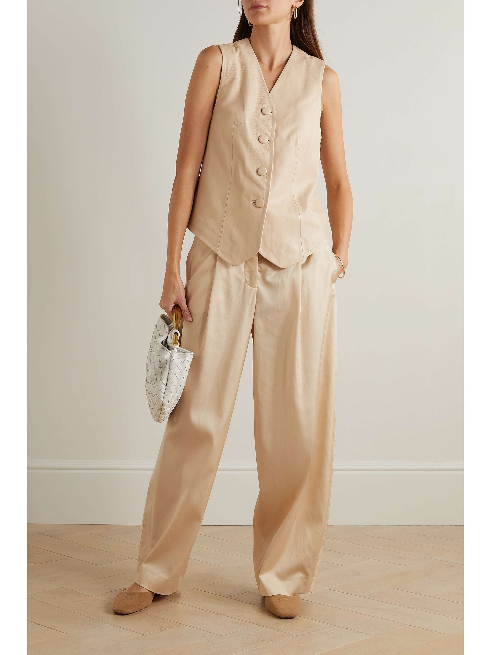 BY MALENE BIRGER Simonse leather vest