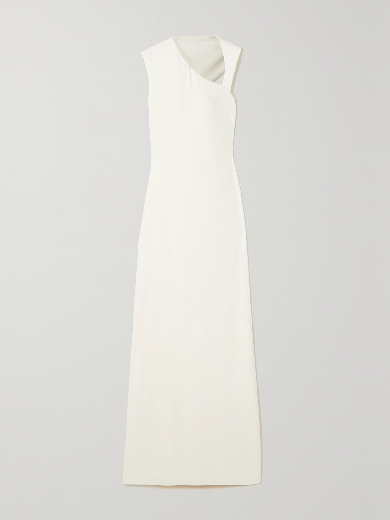 POLO RALPH LAUREN KATERINA CUTOUT CREPE GOWN