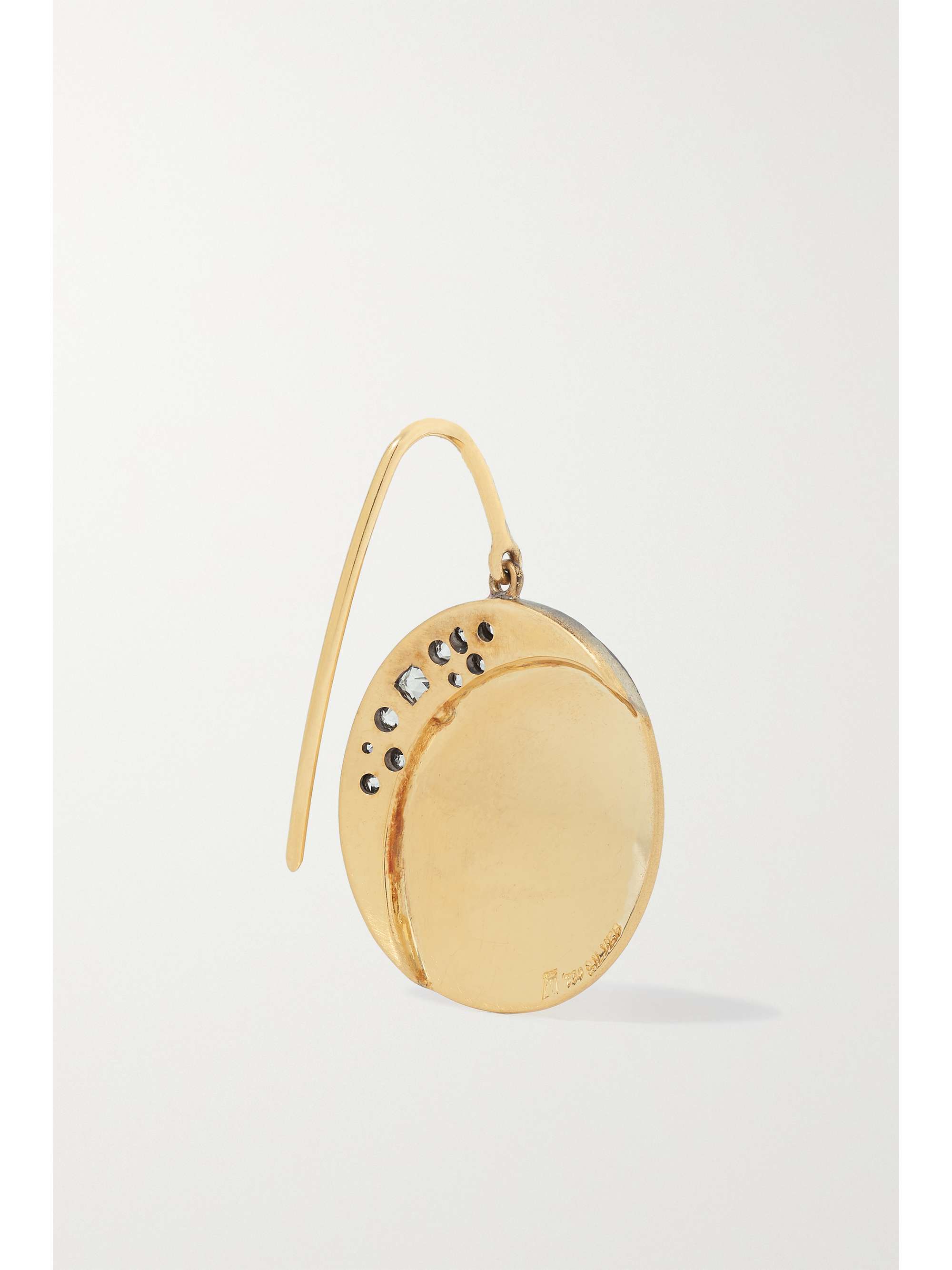 FRED LEIGHTON Collection 18-karat gold diamond earrings
