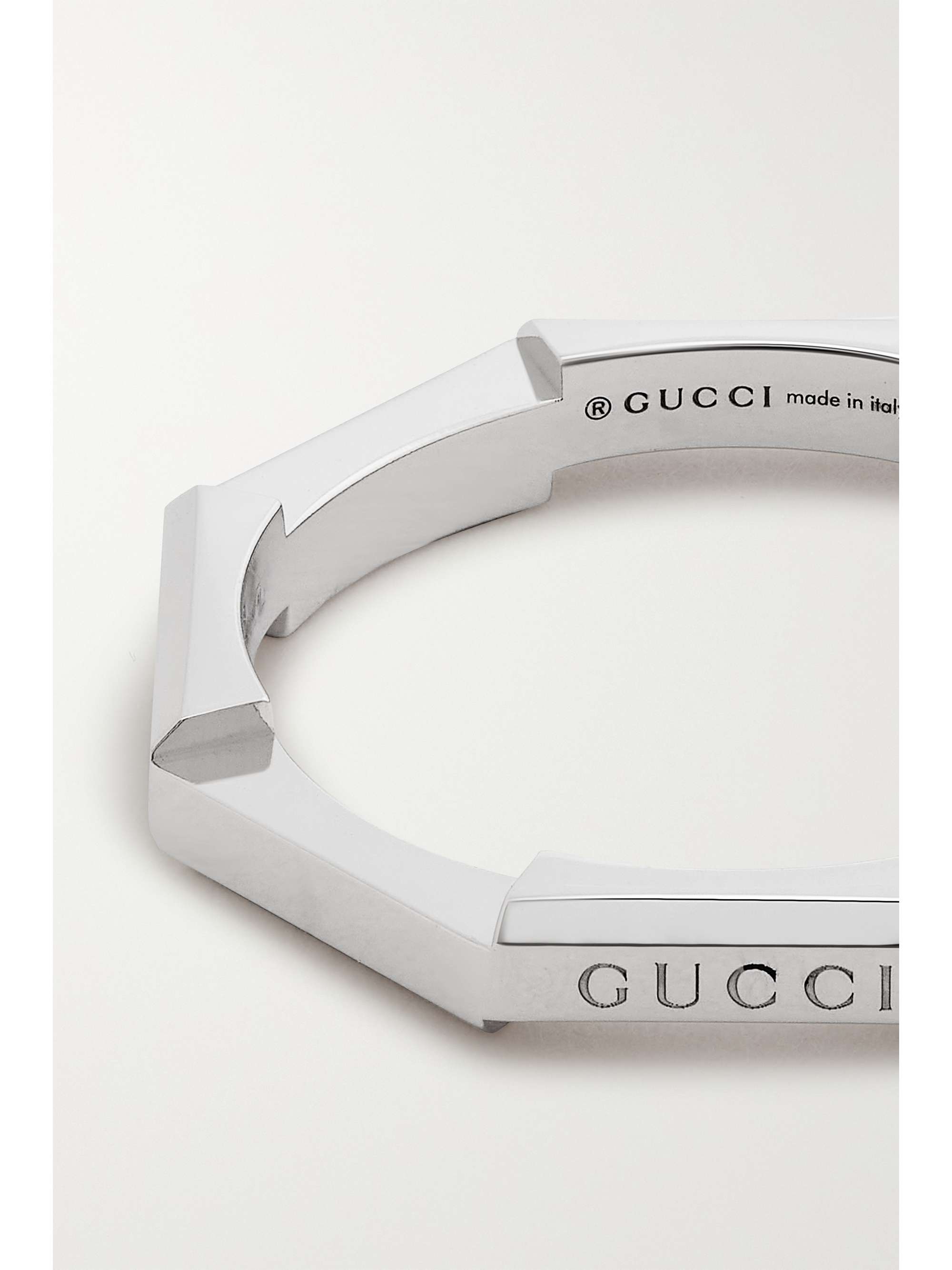GUCCI Link to Love 18-karat gold ring