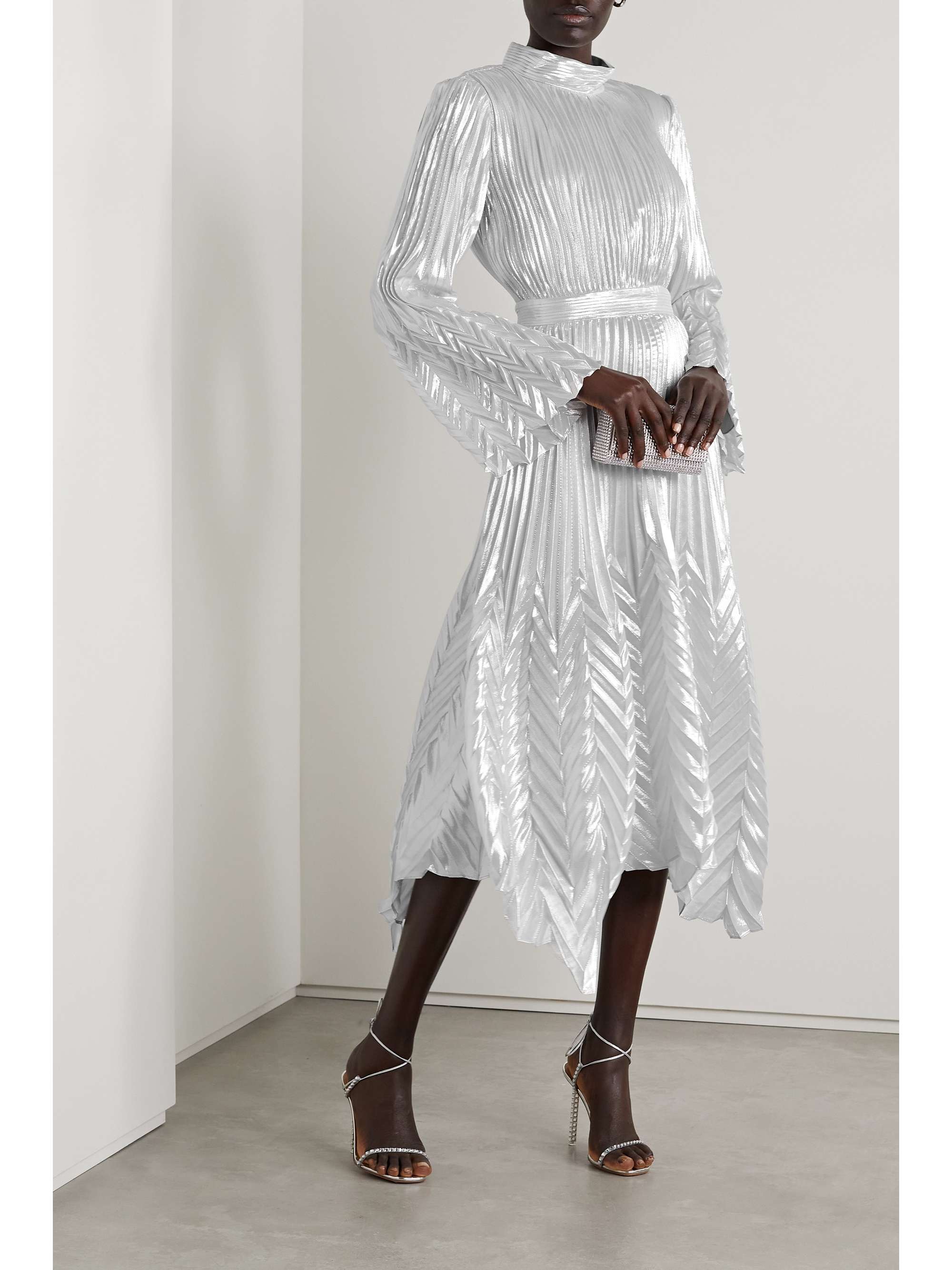 jonathan simkhai silver gown