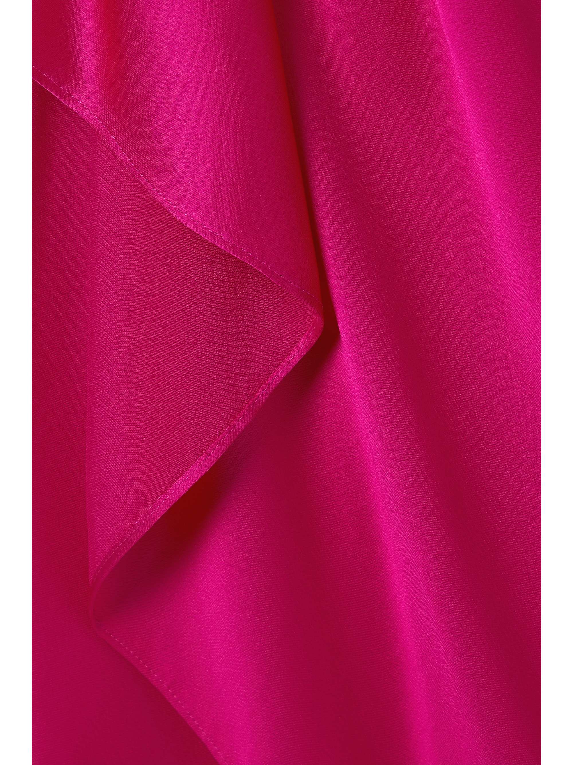 SIMKHAI Talita wrapeffect satin midi dress NETAPORTER