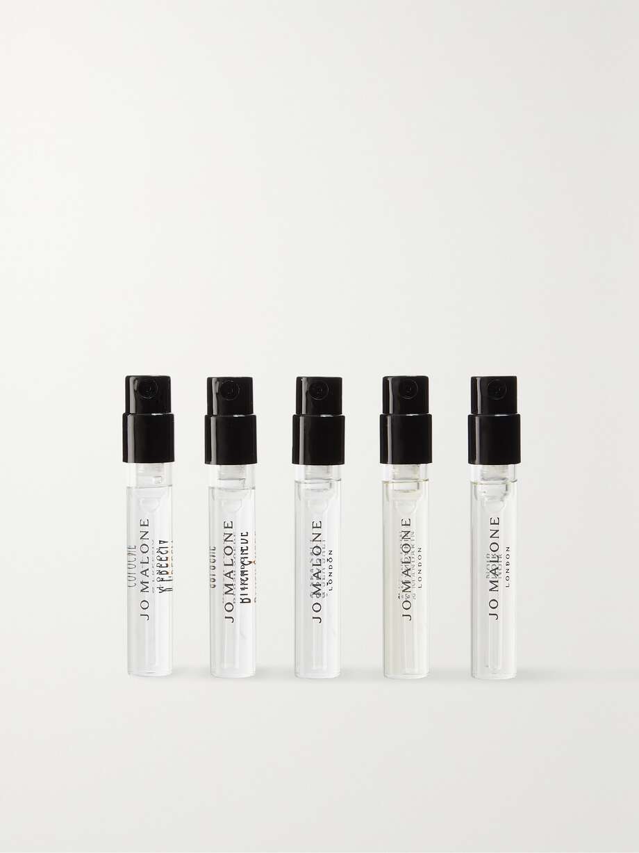 Chic Secret Santa Gift Ideas for every budget in 2023. Jo Malone London encourages a playful attitude to scent by layering and testing multiple fragrances, so you can create your own signature. This curated unisex 'Cologne Discovery Set' includes five of the brand's best-sellers, which take you through every season and can be worn together or solo.