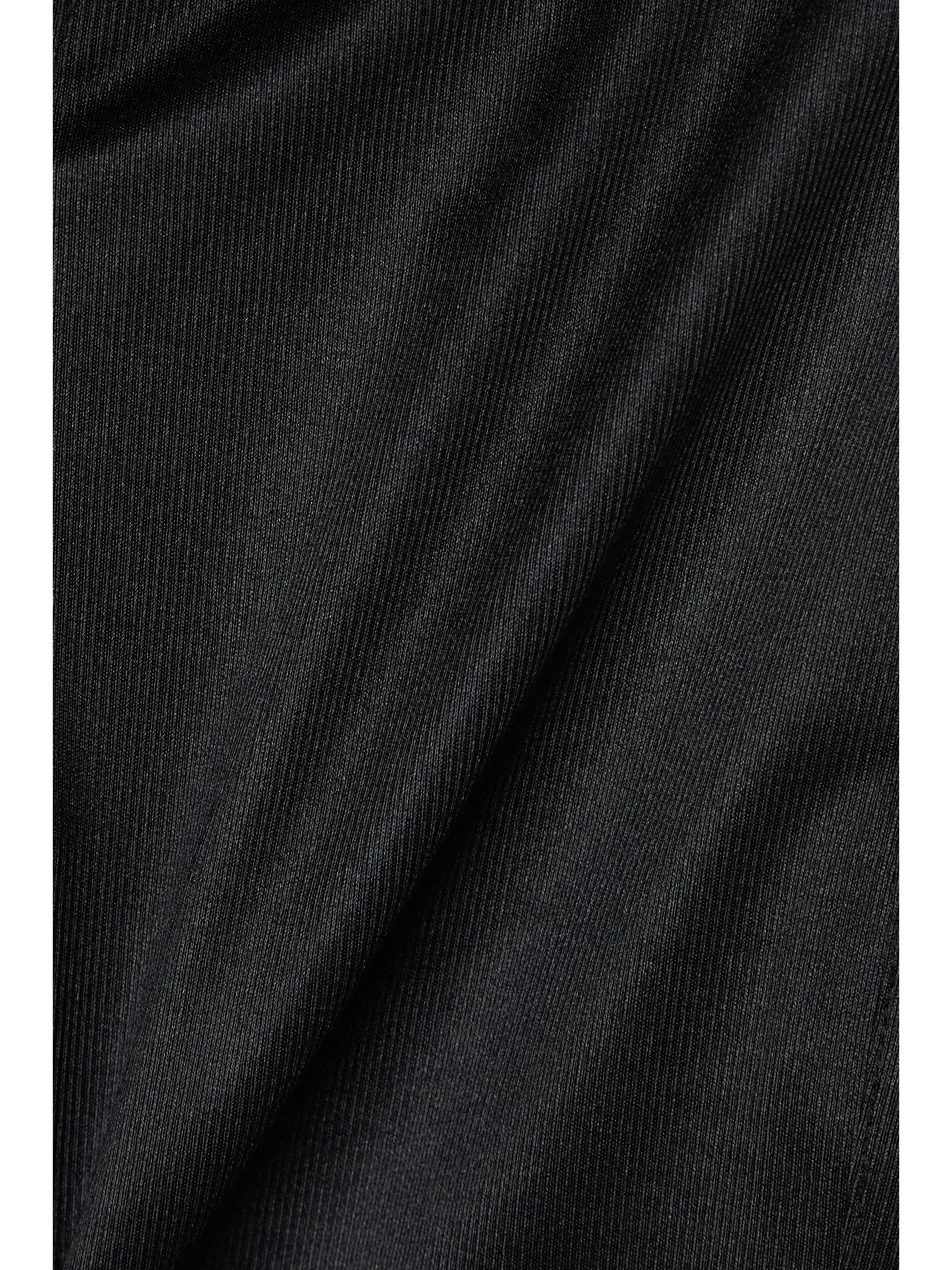 SKIMS Disco satin-jersey skinny pants - Onyx