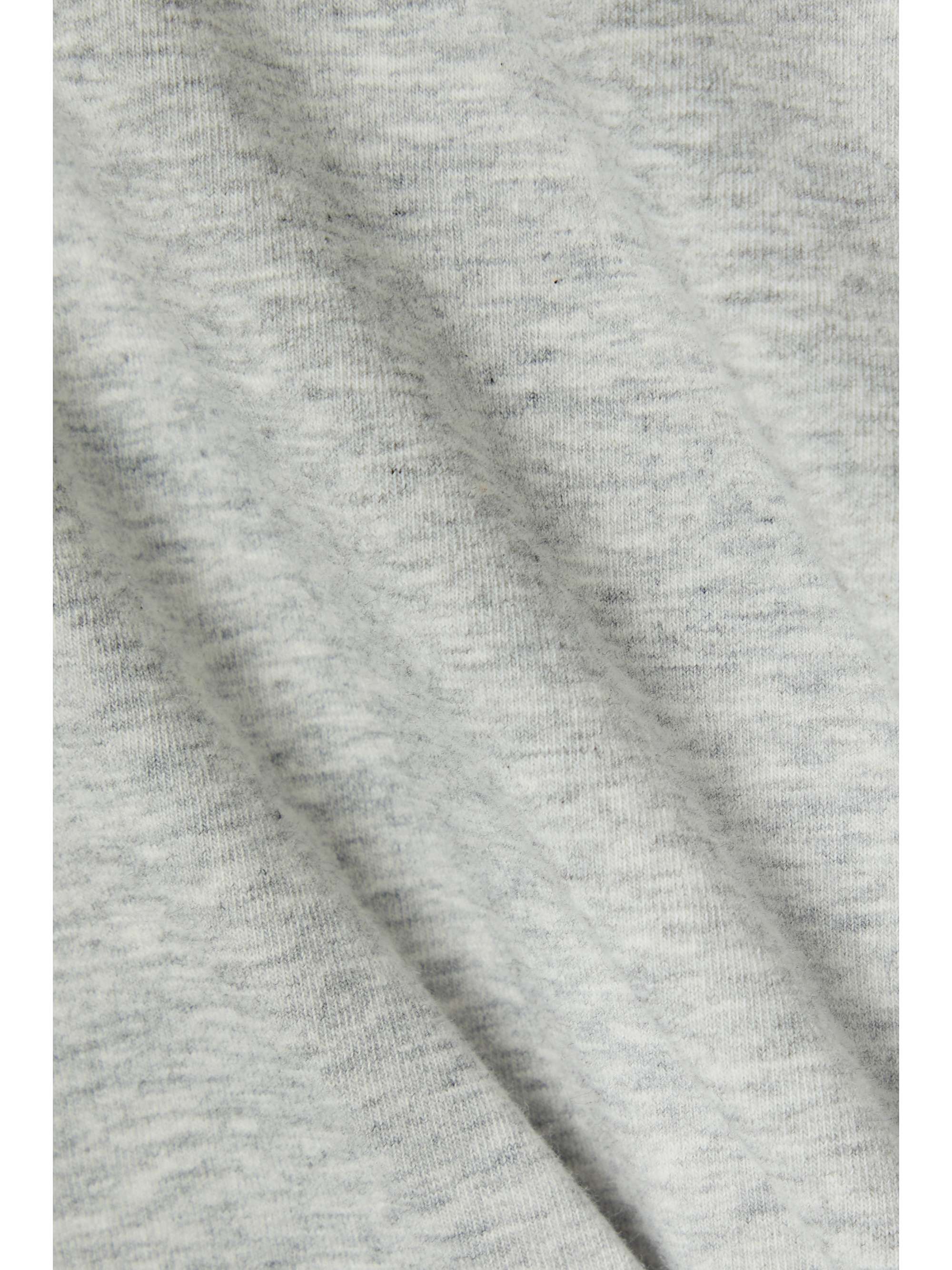 SKIMS Stretch-cotton jersey T-shirt - Light Heather Gray