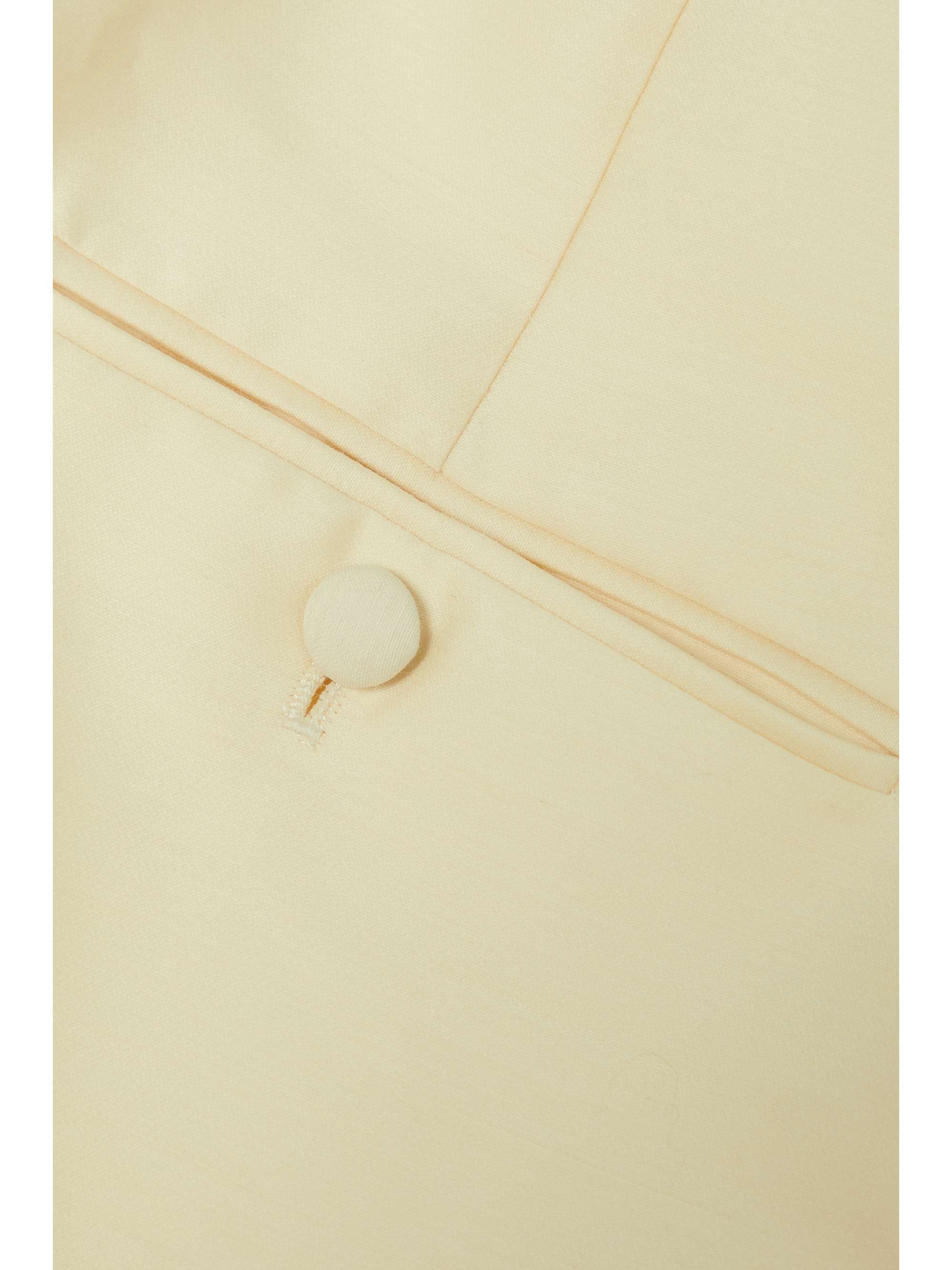 TOTEME Sateen straight-leg pants
