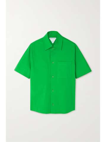 BOTTEGA VENETA  A/W21 METAL-DETAILED シャツ シャツ トップス メンズ 大特価キャンペーン